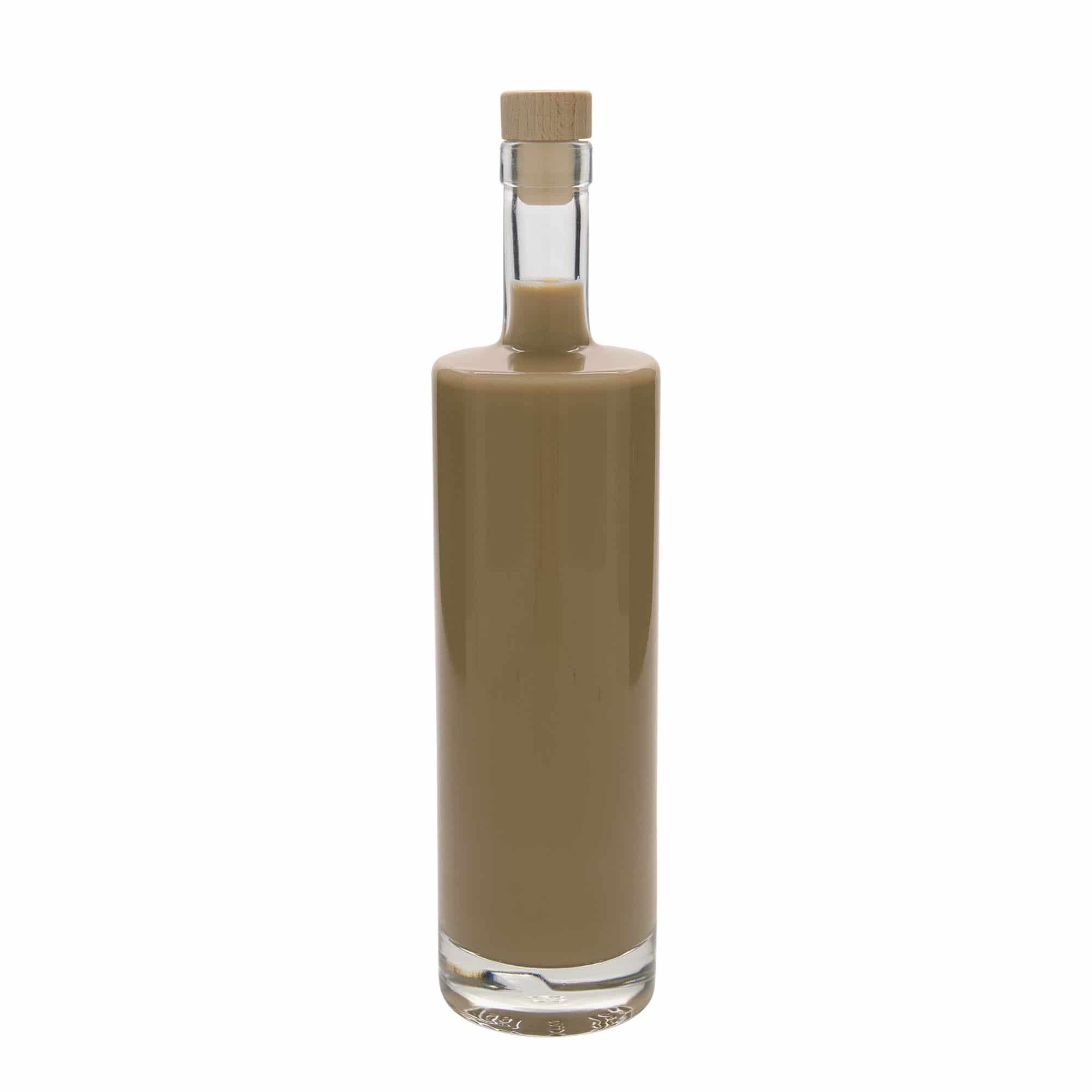 Botella de vidrio 'Titano' de 700 ml, boca: corcho