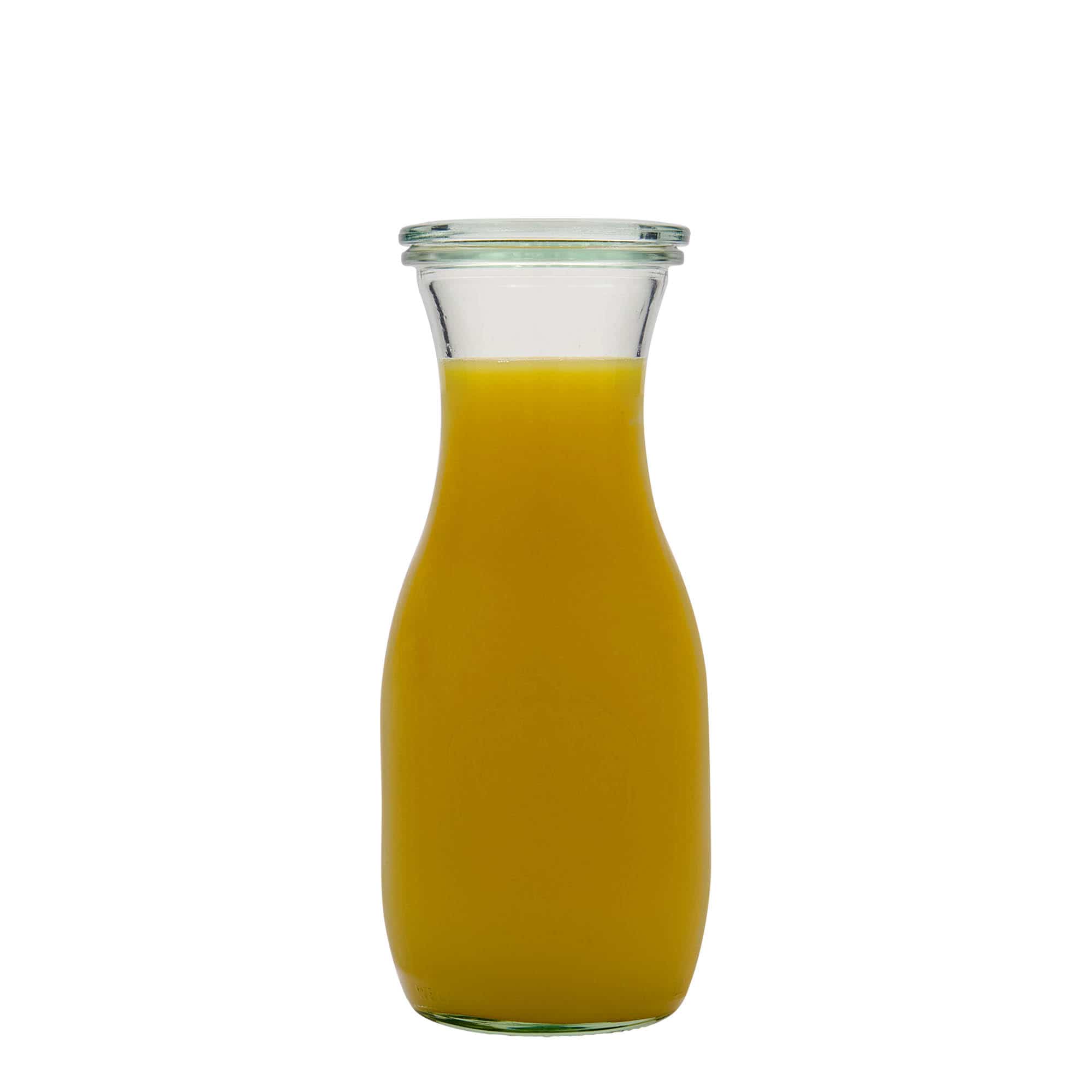 Botella de zumo WECK de 500 ml, boca: borde redondo