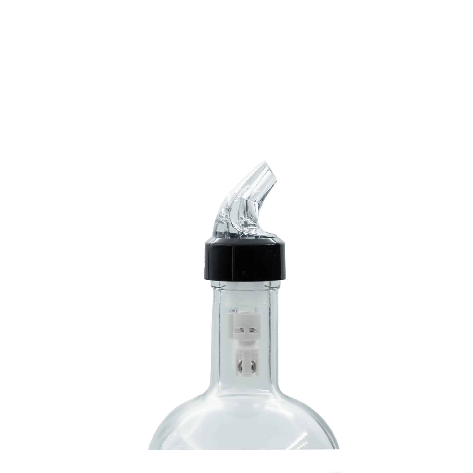 Vertedor dosificador 'Auto Pour' de 4 cl, plástico de PE, transparente