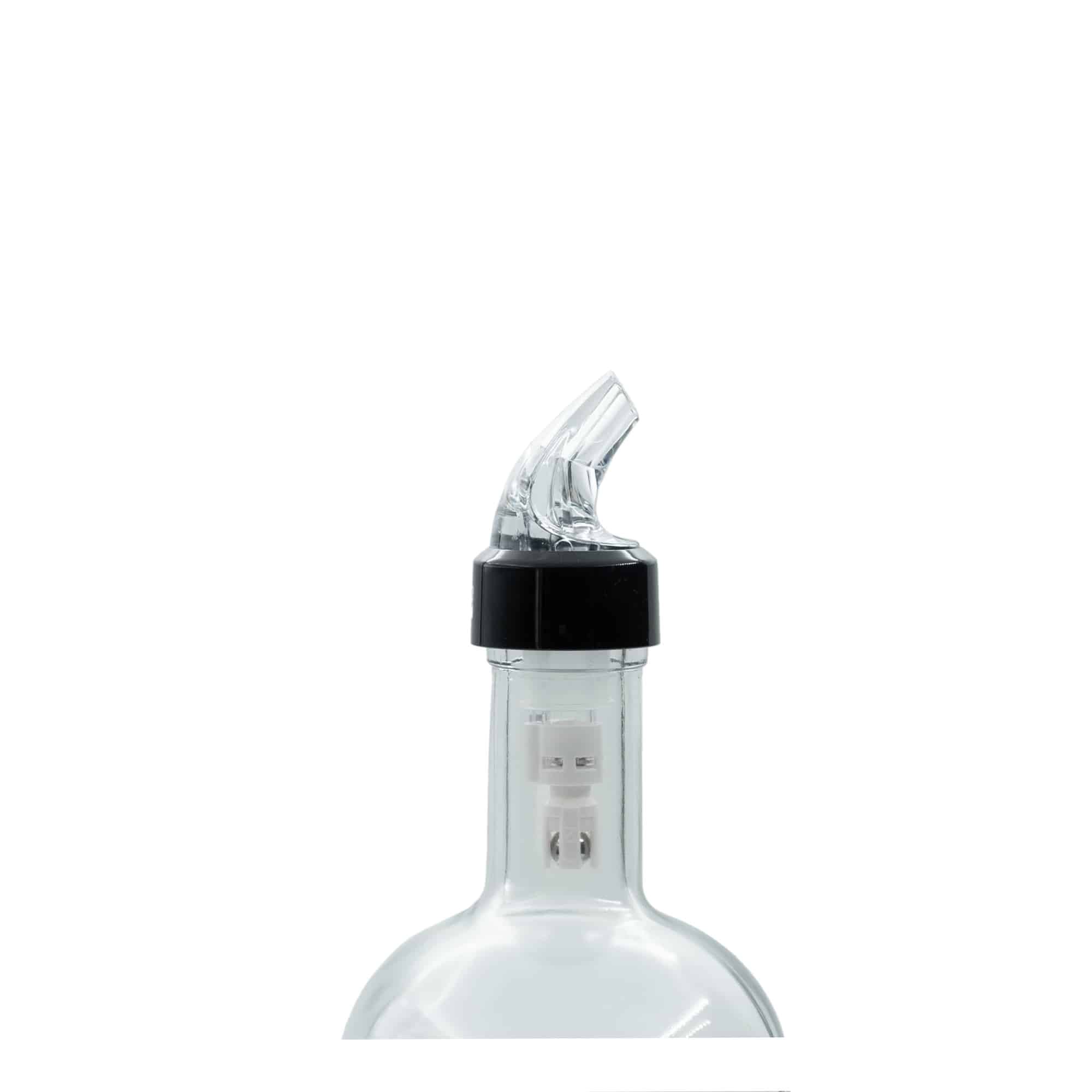 Vertedor dosificador 'Auto Pour' 4 cl, plástico PE, transparente