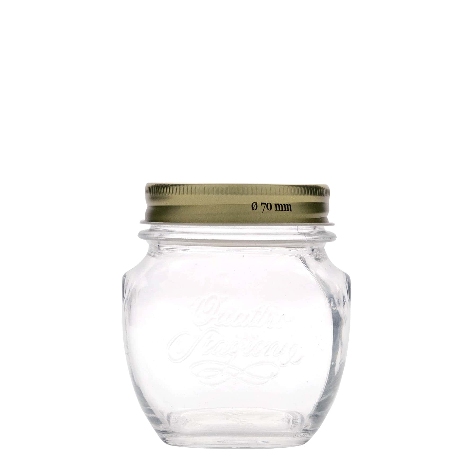 300 ml tarro decorativo «Quattro Stagioni», boca: cierre de rosca