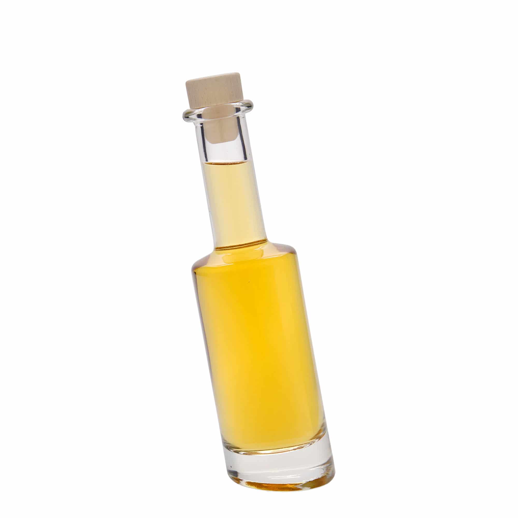 Botella de vidrio 'Bounty' de 200 ml, boca: corcho
