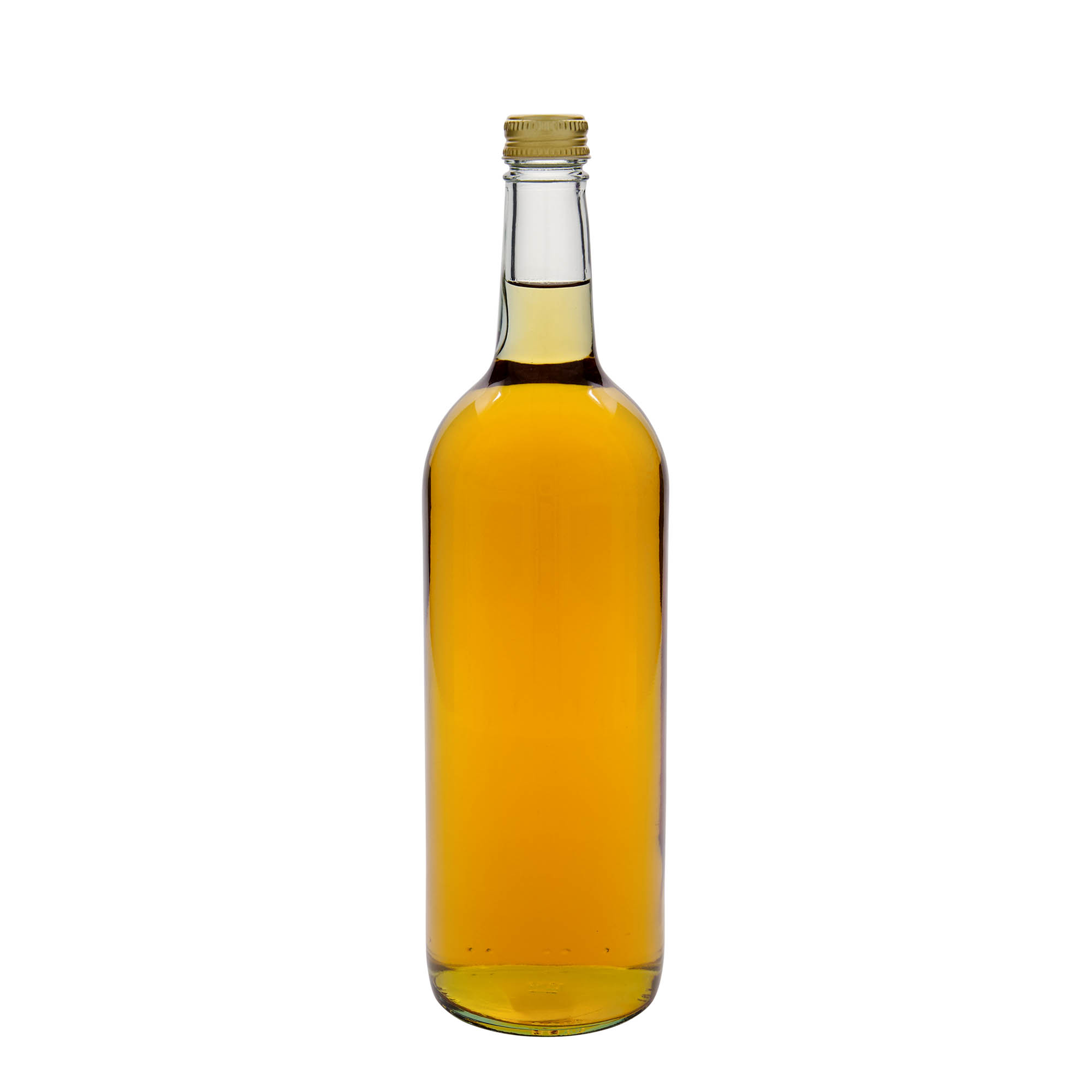 1.000 ml botella universal, vidrio, boca: PP 28