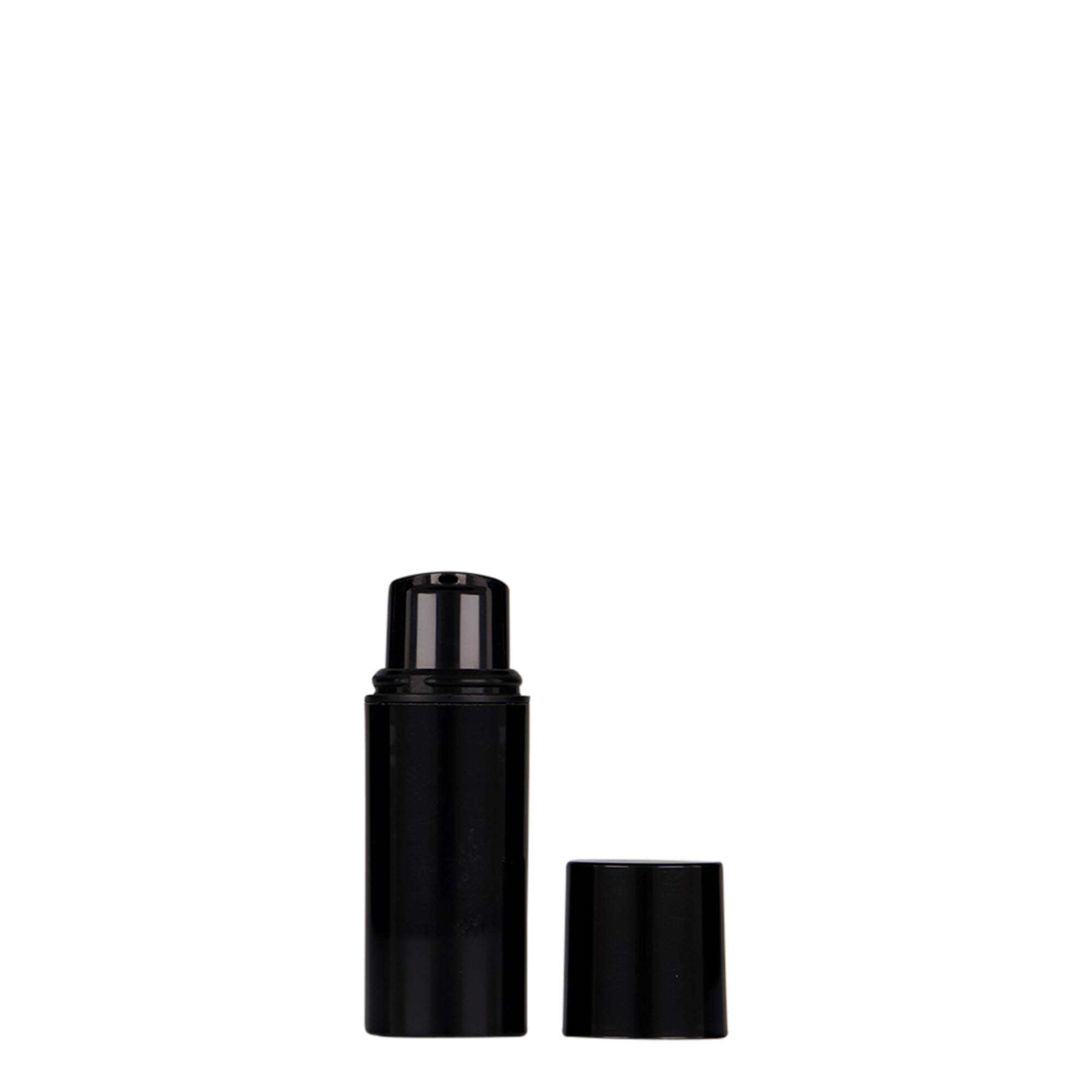 Dispensador Airless de 5 ml 'Nano', plástico PP, negro Dispensador Airless de 5 ml 'Nano', plástico PP, negro