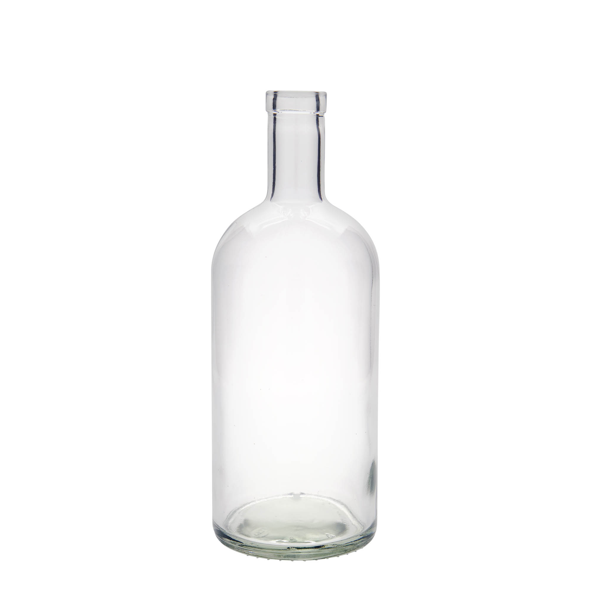 Botella de vidrio de 1000 ml 'Gerardino', boca: corcho