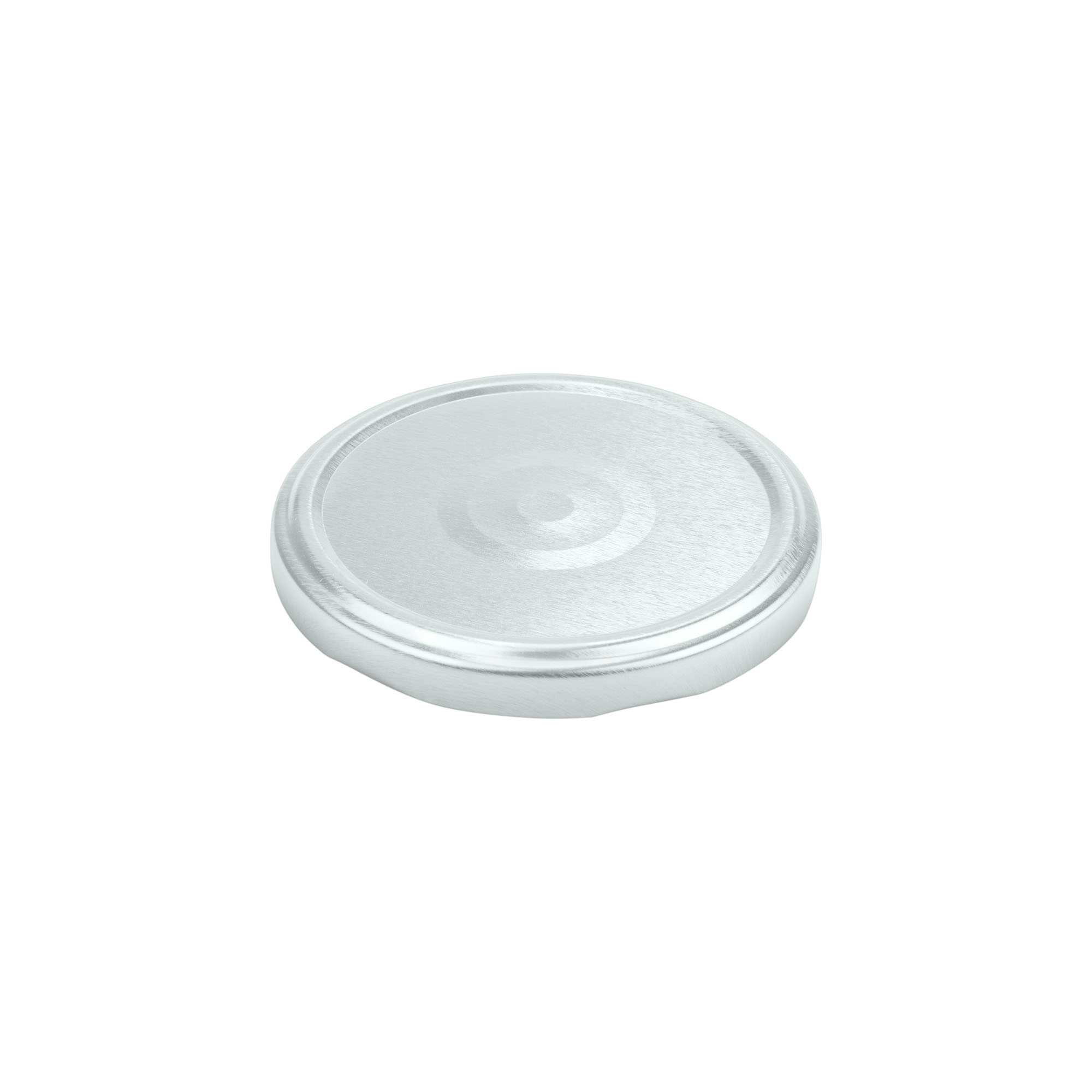 Tapa Twist-off, hojalata, plateada, para boca: TO 82