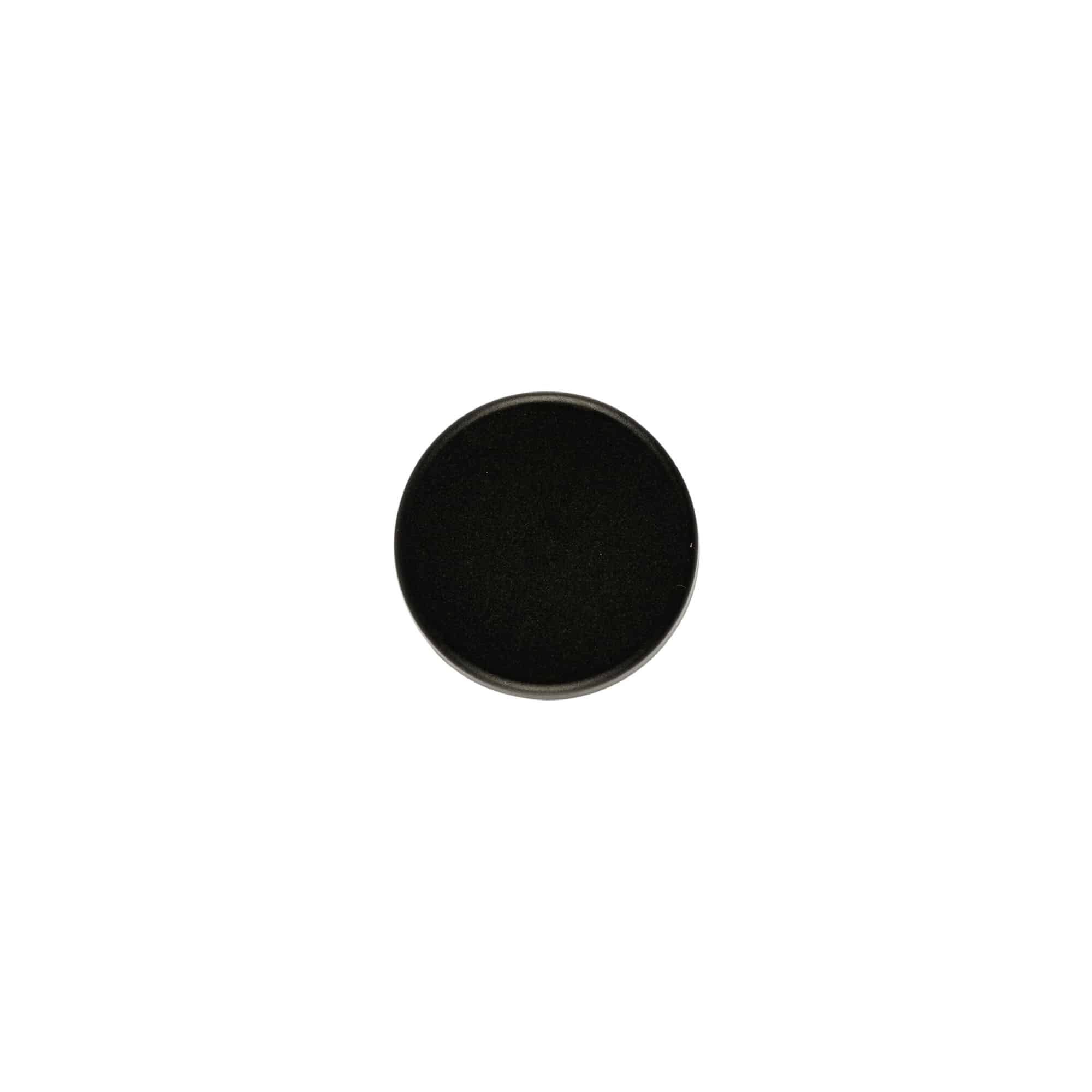 Tapón de corcho con asa 11 mm, madera, negro, para boca: corcho