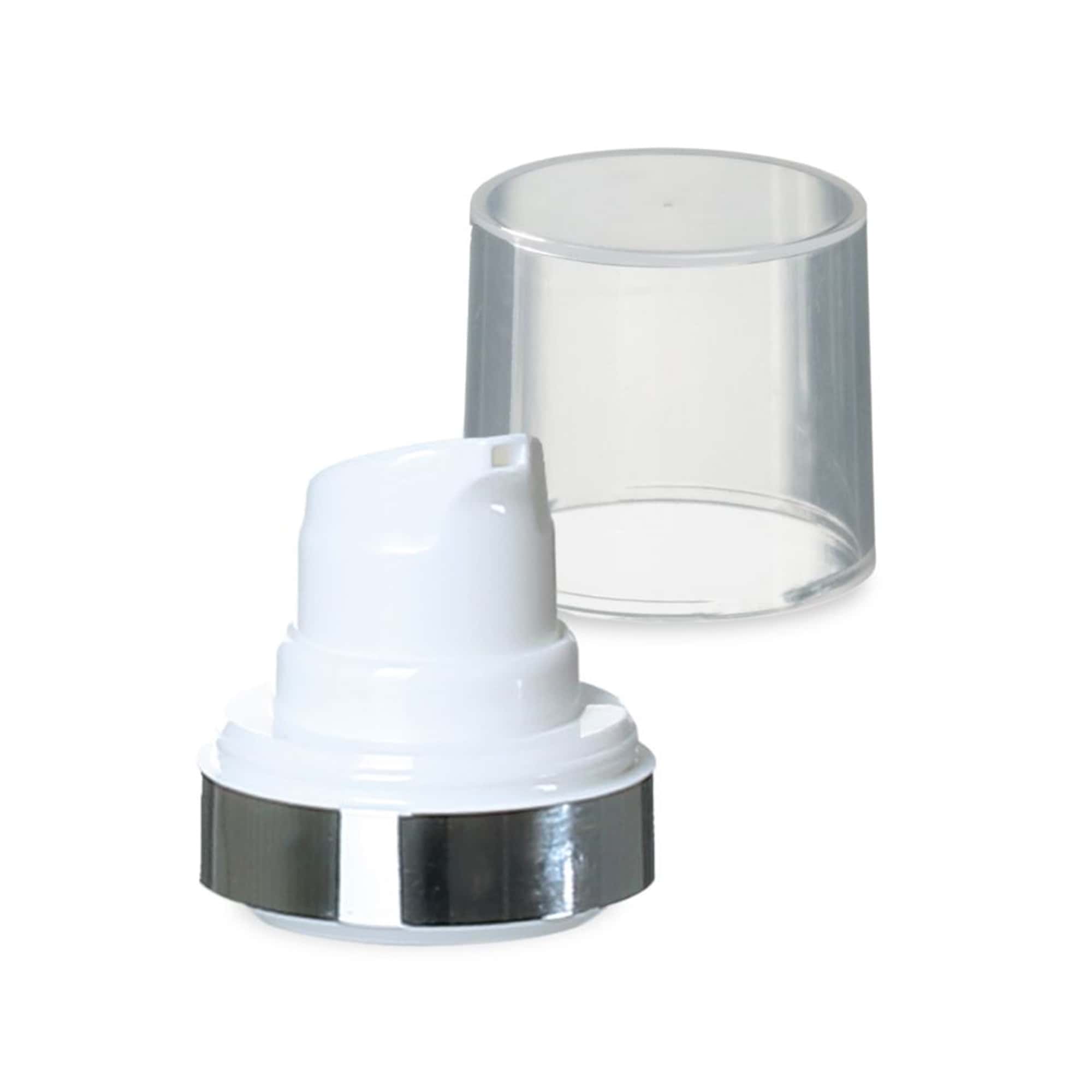 Dispensador Airless con cabezal de bombeo 'Micro', plástico de PP, blanco Dispensador Airless con cabezal de bombeo 'Micro', plástico de PP, blanco