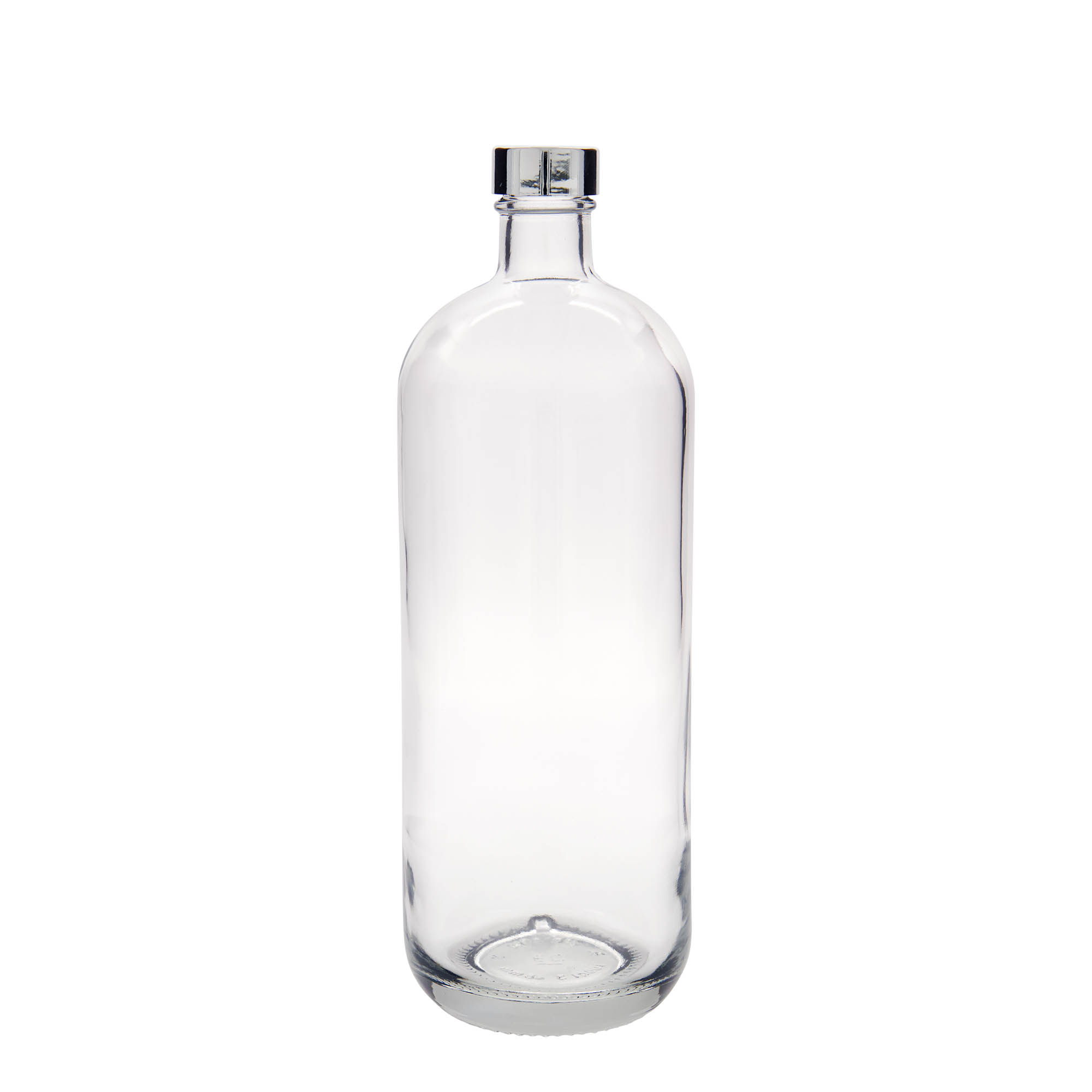 Botella de vidrio 'Lotería' de 1000 ml, boca: GPI 28