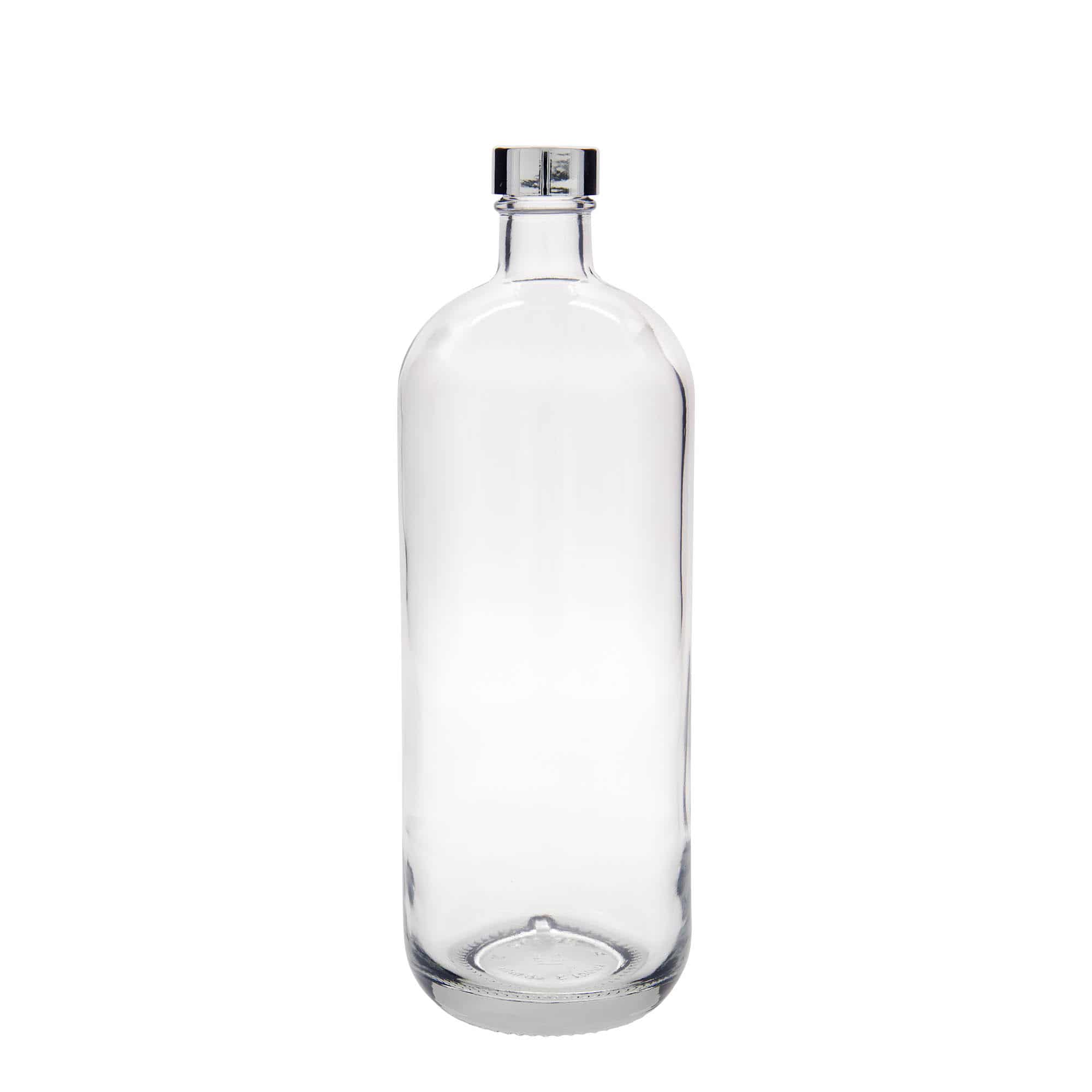 Botella de vidrio 'Lotto' de 1000 ml, boca: GPI 28