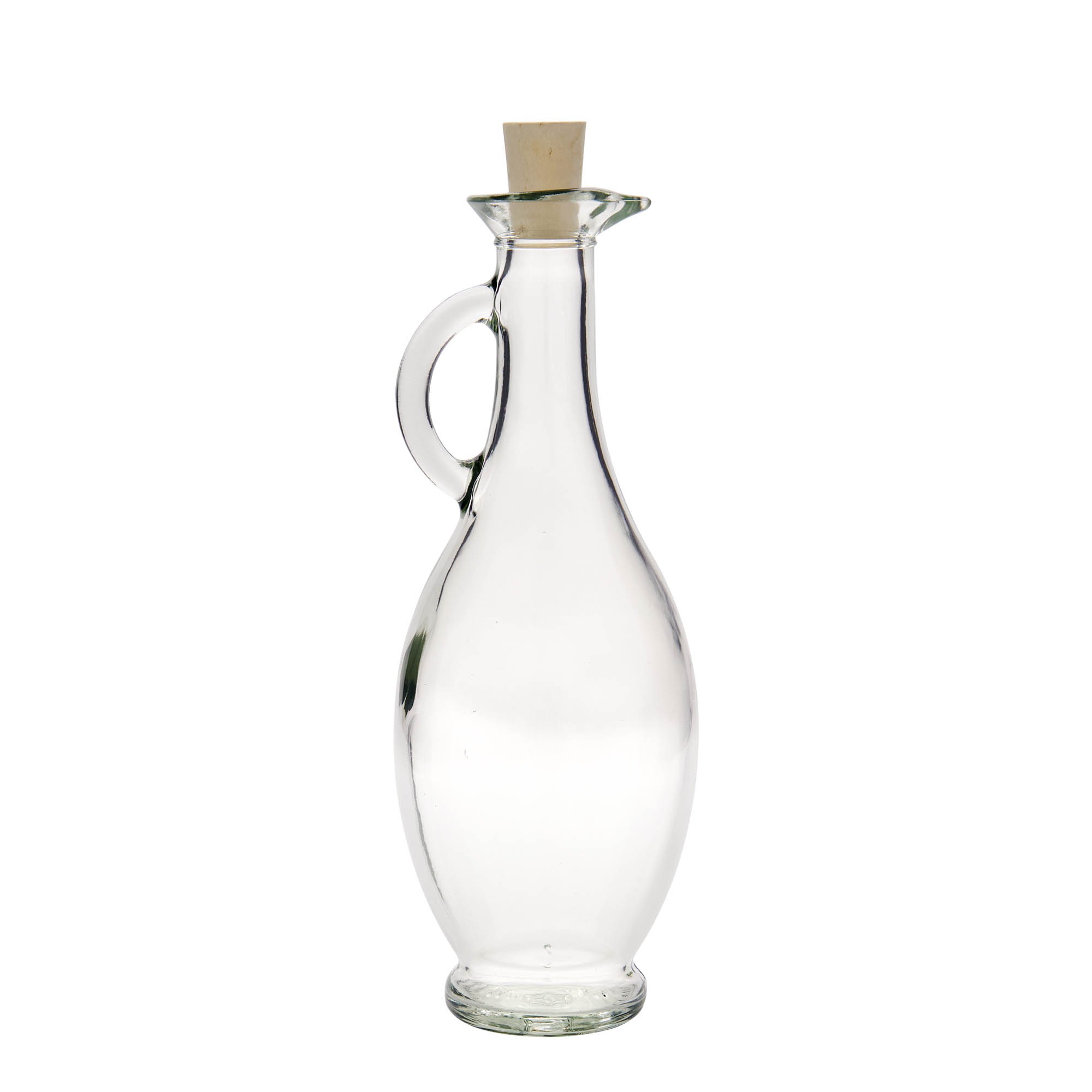 Botella de vinagre/aceite de 500 ml «Egizia», boca: corcho