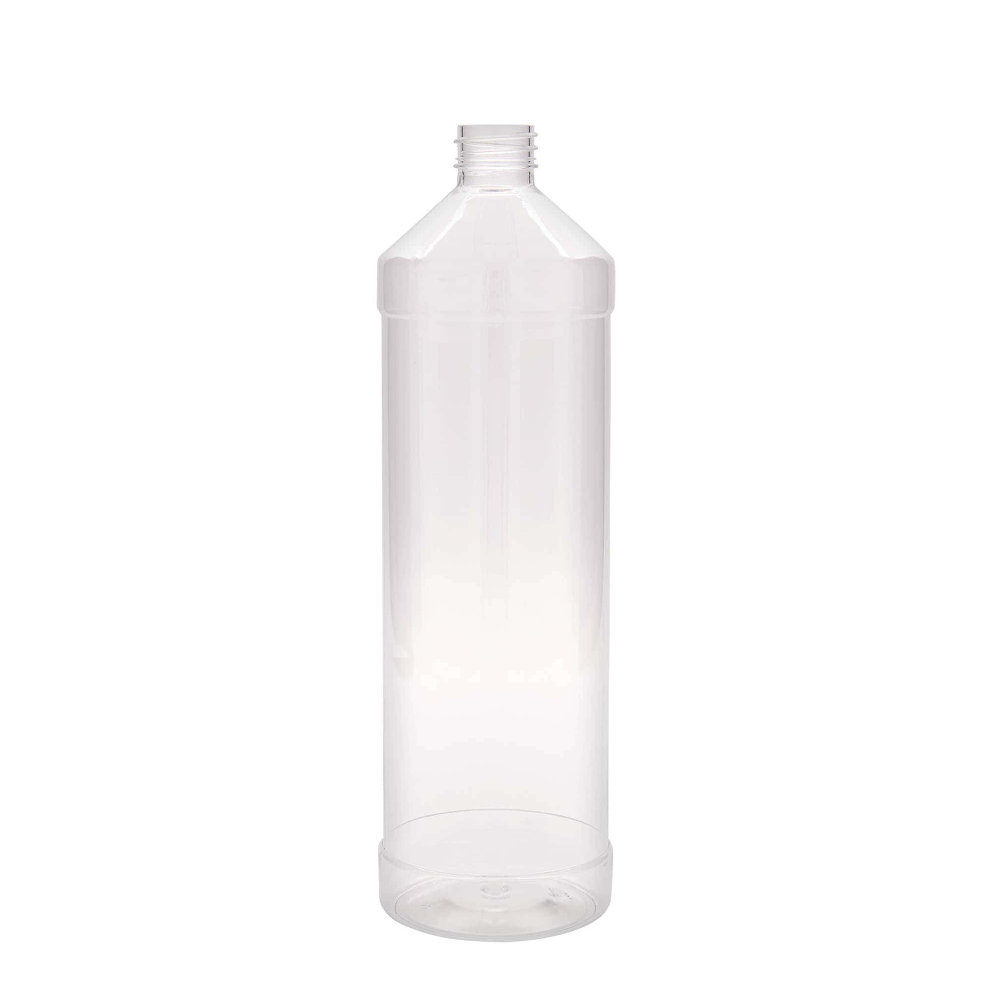 Botella PET de 1.000 ml 'Everytime', plástico, boca: 28/410