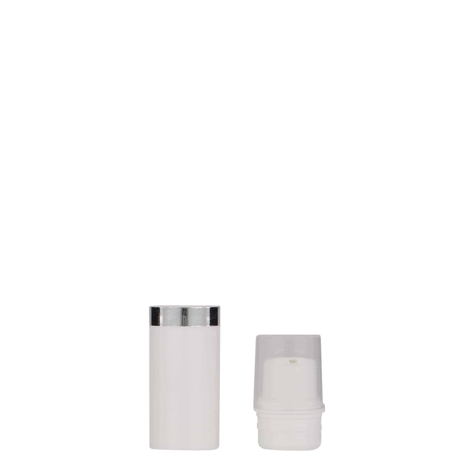 Dispensador Airless de 5 ml 'Nano', plástico PP, blanco