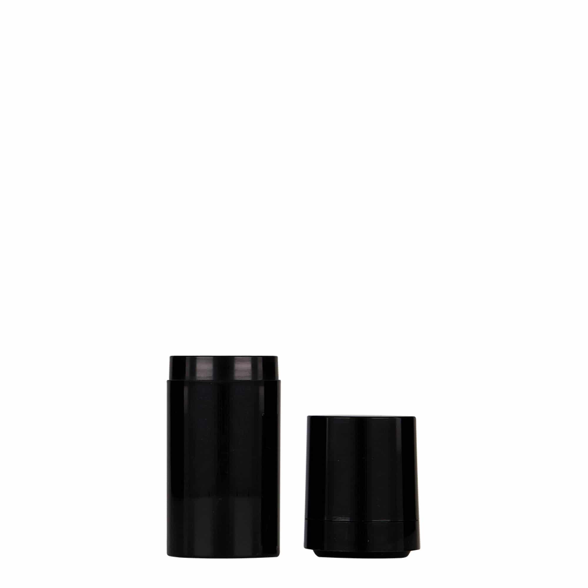 15 ml Dispensador Airless 'Micro', plástico PP, negro