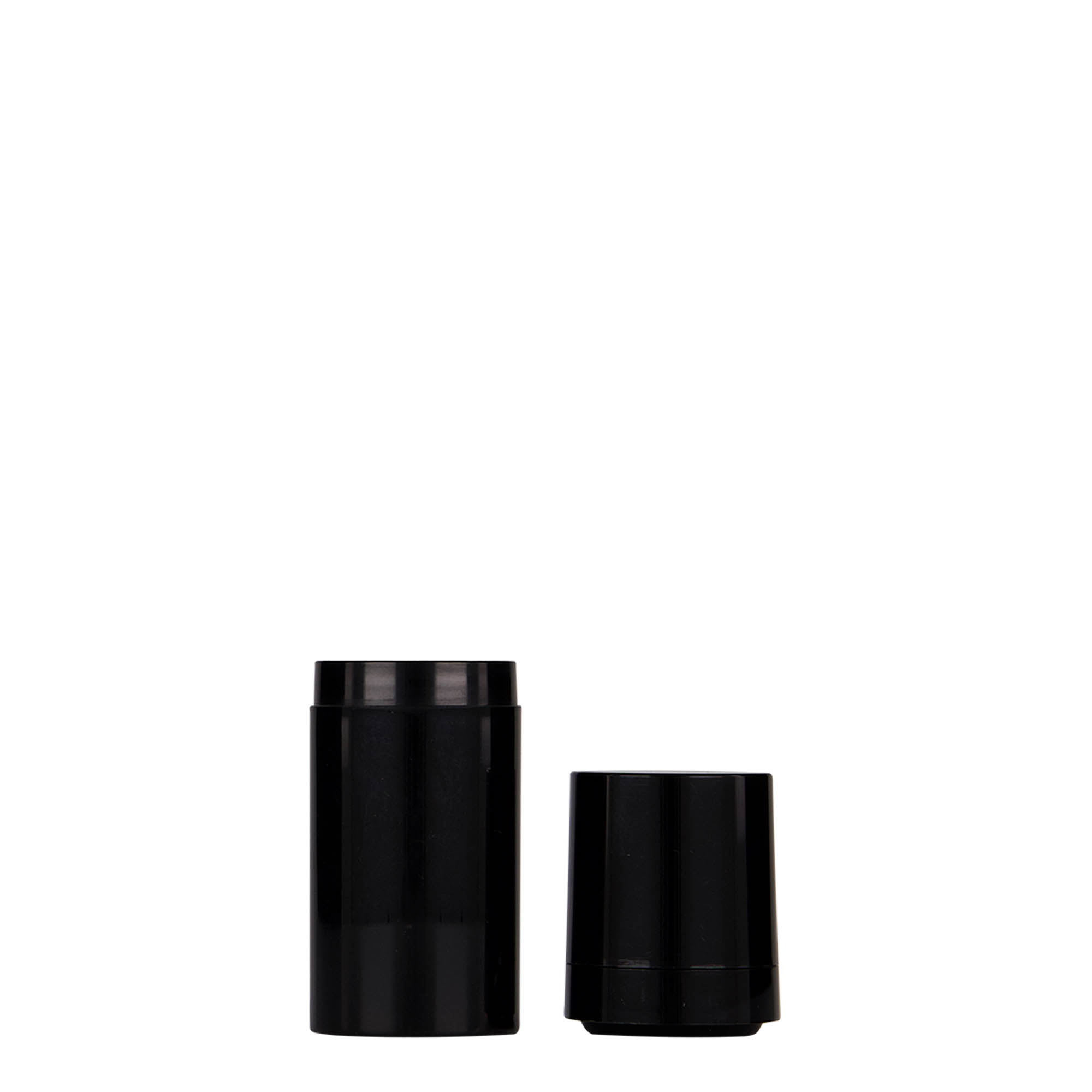 15 ml Dispensador Airless 'Micro', plástico PP, negro
