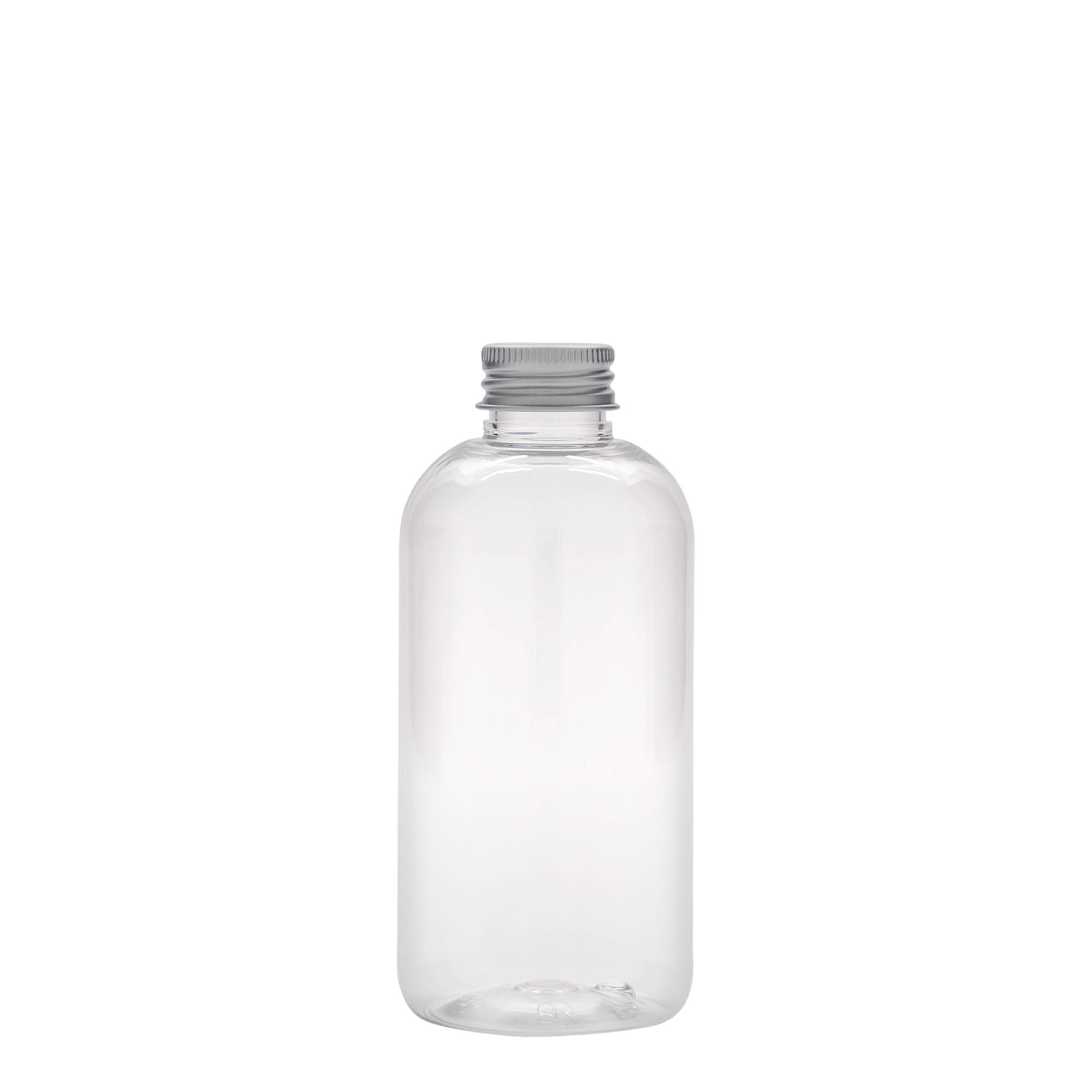 Botella PET de 200 ml 'Boston', plástico, boca: 24/410