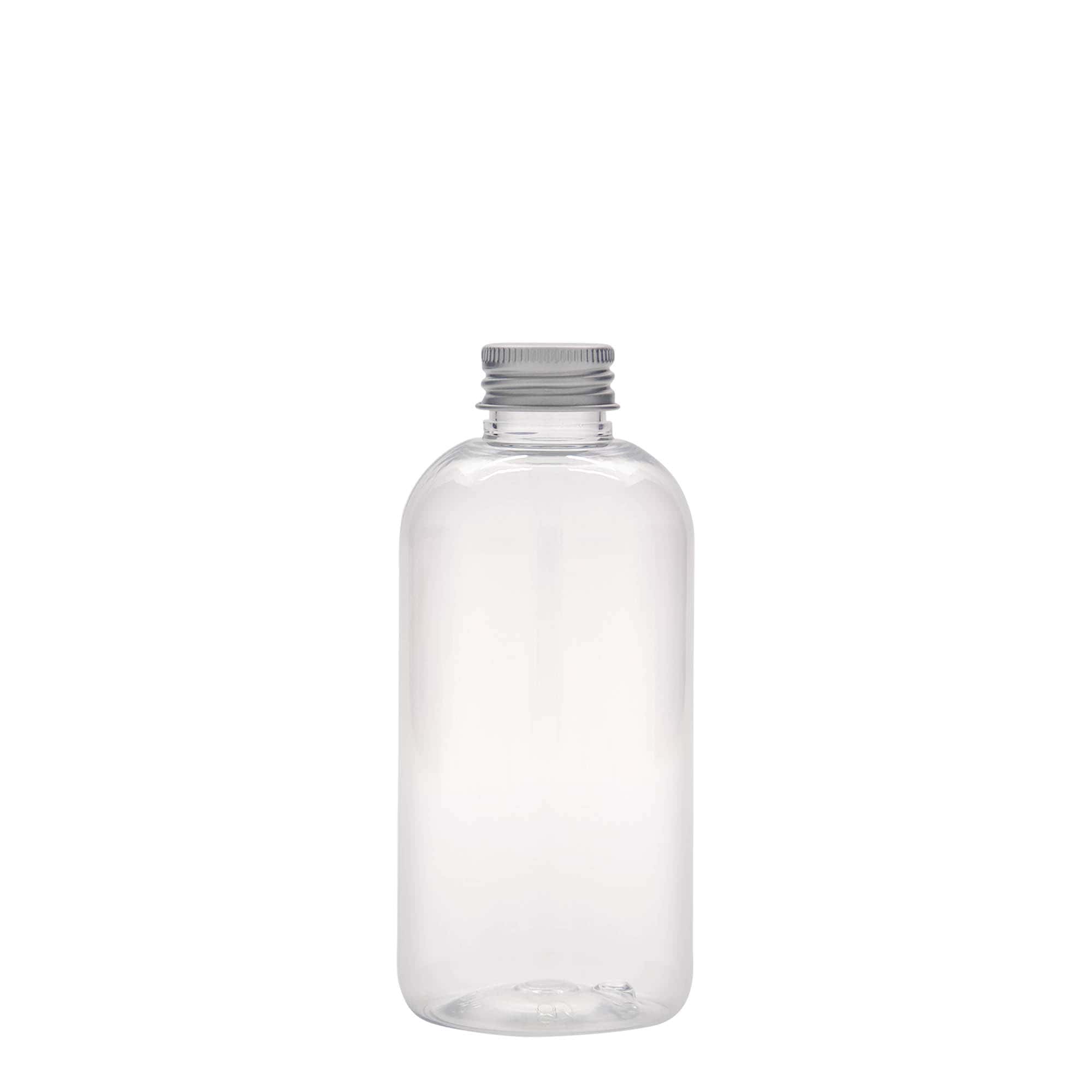 Botella PET de 200 ml «Boston», plástico, boca: 24/410