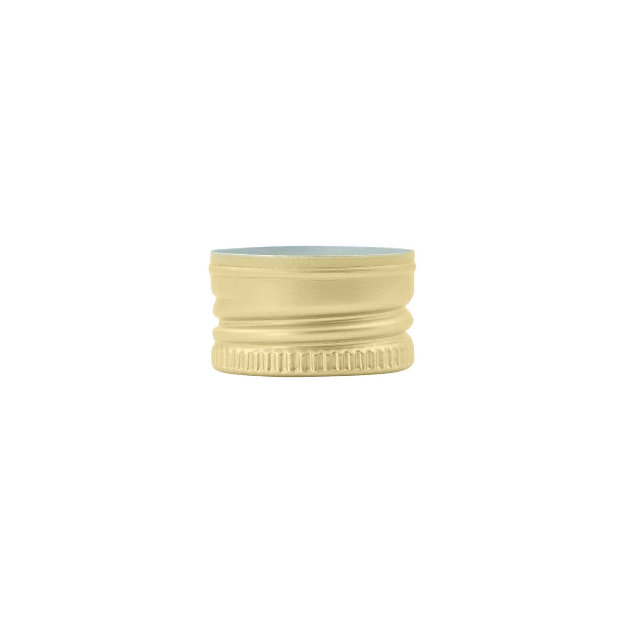 Tapón de rosca, metal, dorado, para boquilla: PP 28