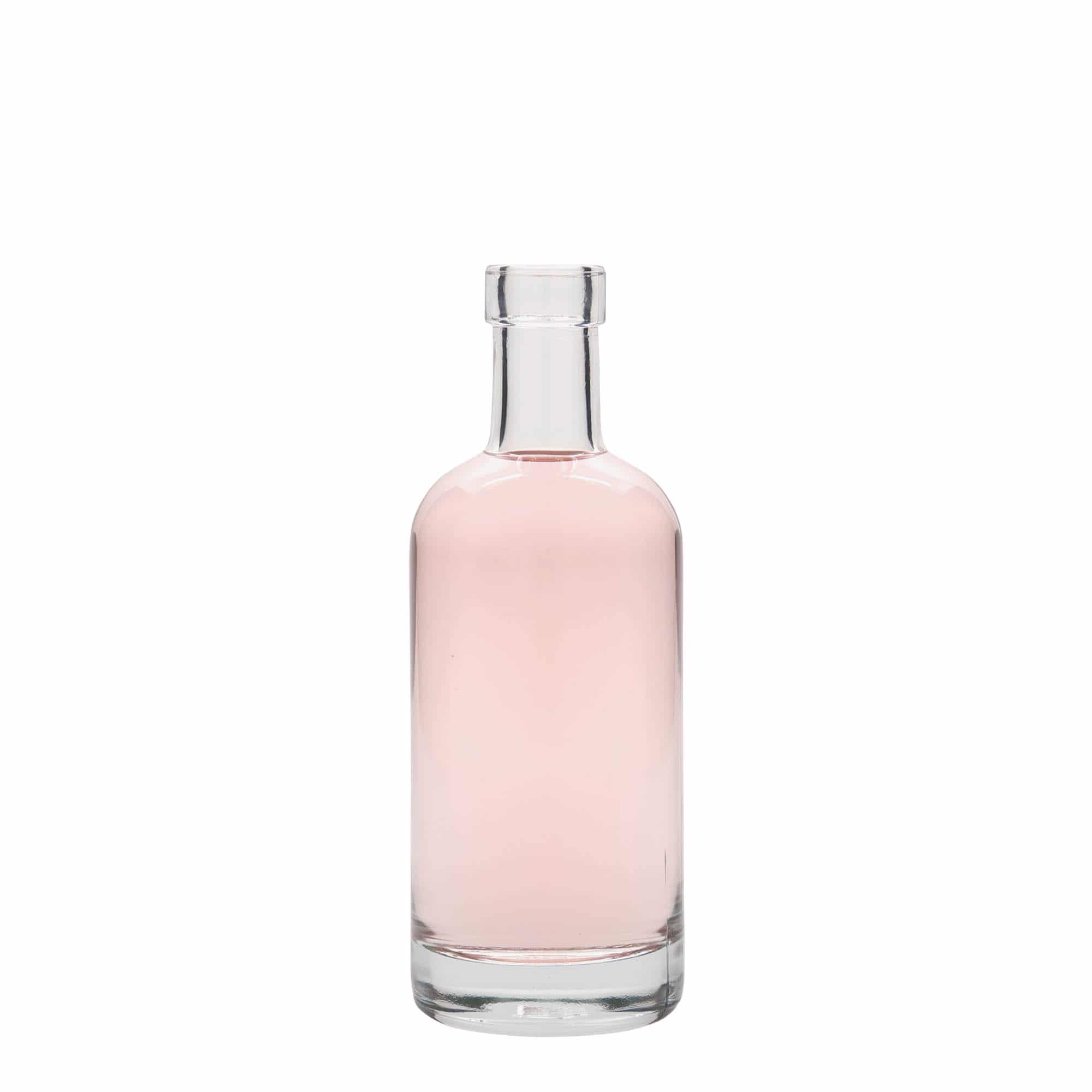 Botella de vidrio 'Linea Uno' de 250 ml, boca: corcho