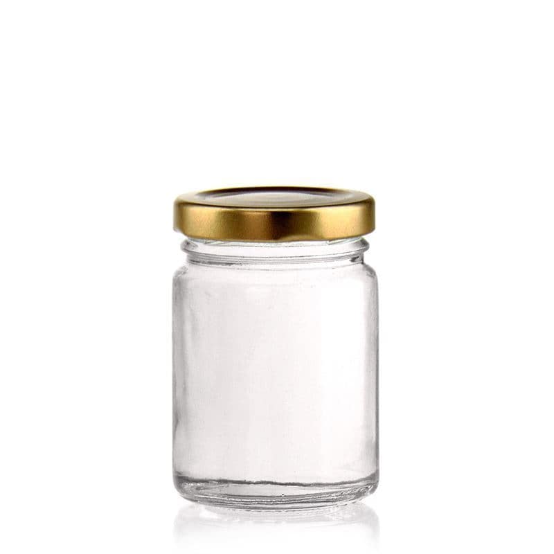 Tarro redondo alto de 106 ml, boca: Twist-Off (TO 48) Tarro redondo alto de 106 ml, boca: Twist-Off (TO 48)