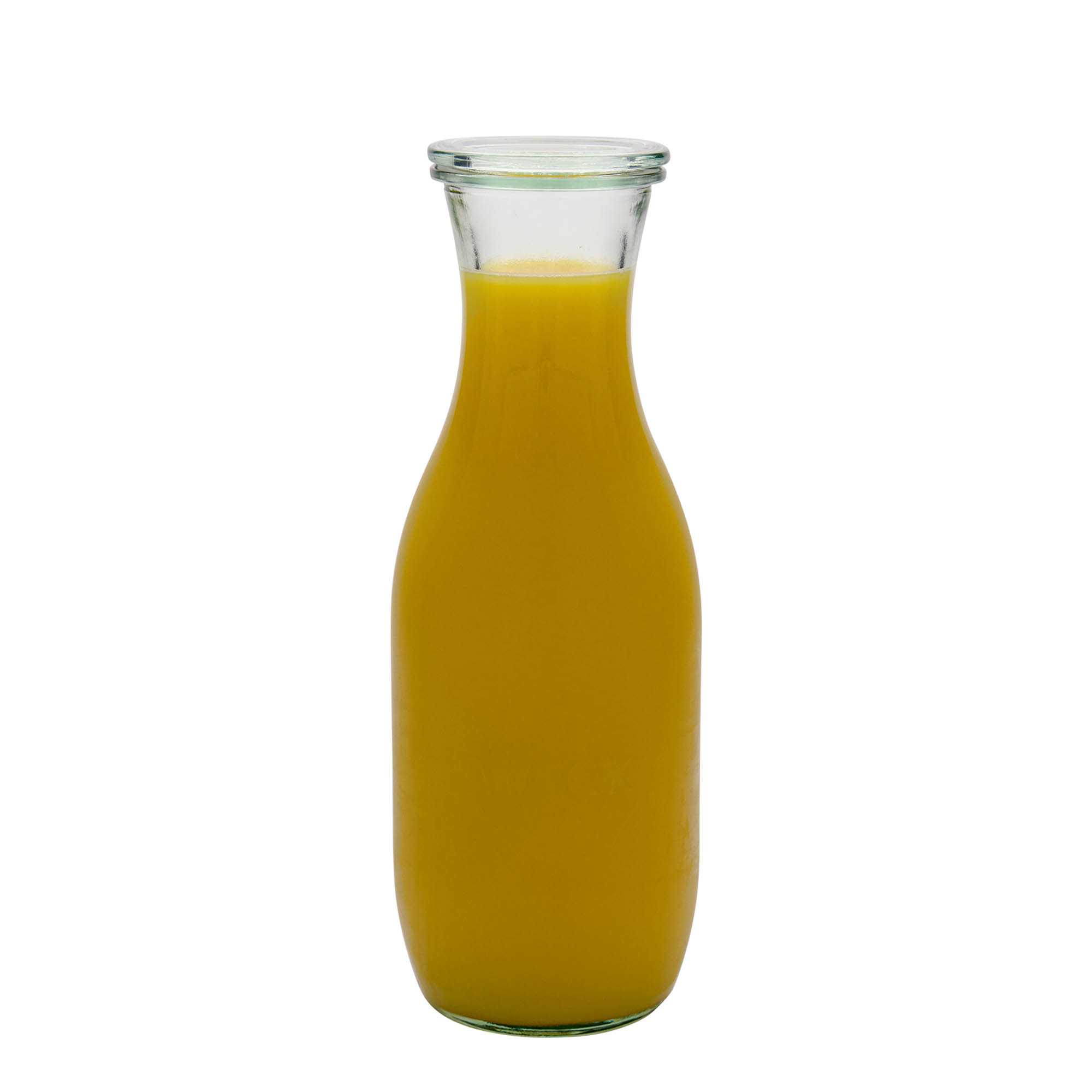 1.000 ml botella de zumo WECK #, boca: borde redondo