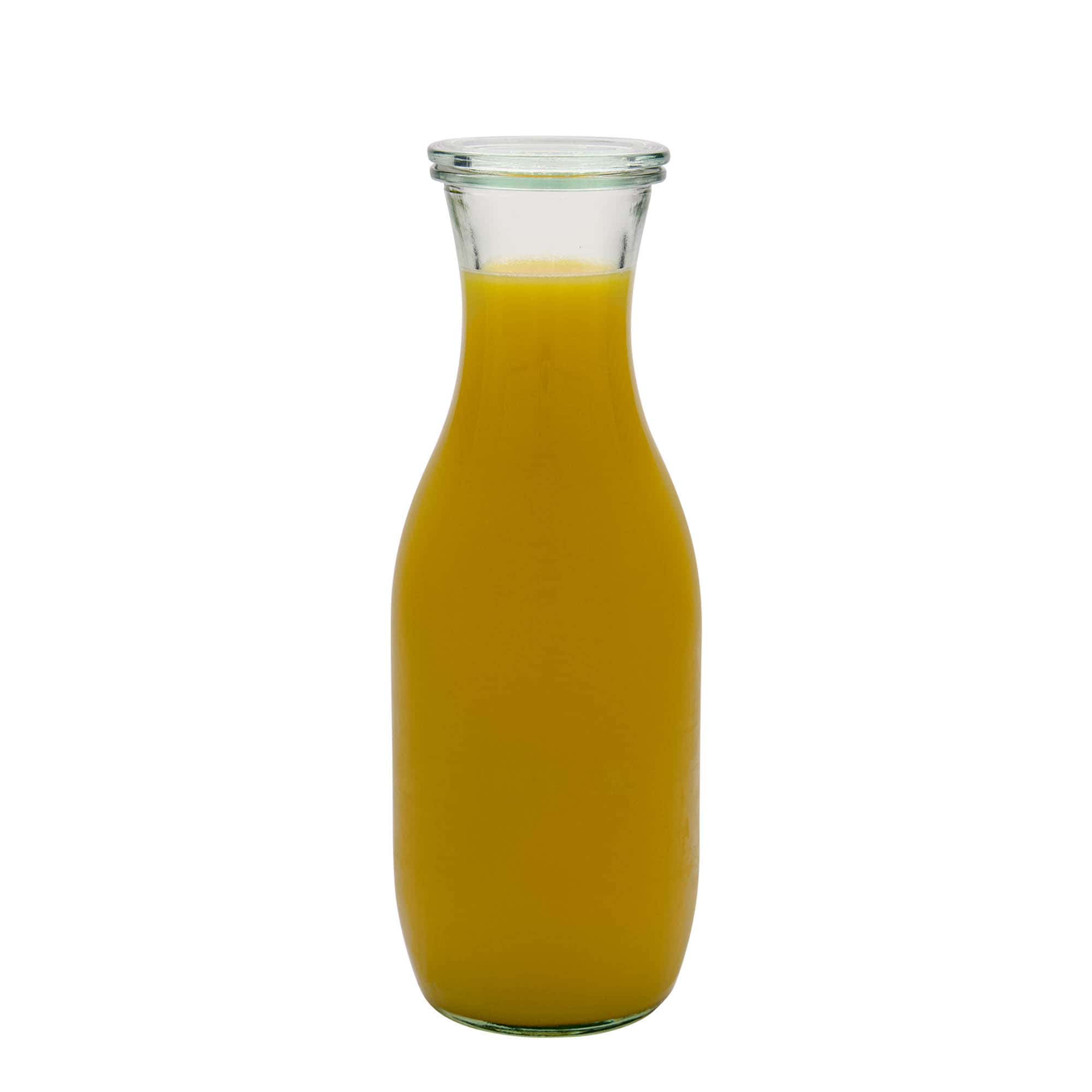 1.000 ml botella de zumo WECK #, boca: borde redondo
