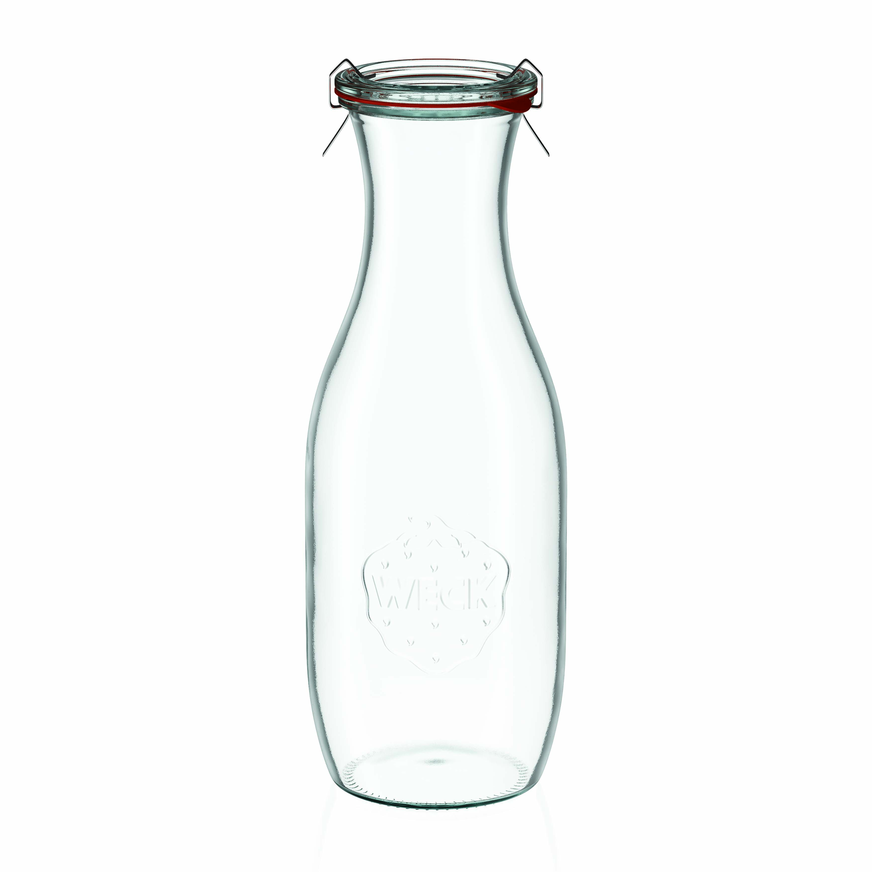 1.000 ml botella de zumo WECK #, boca: borde redondo 1.000 ml botella de zumo WECK #, boca: borde redondo