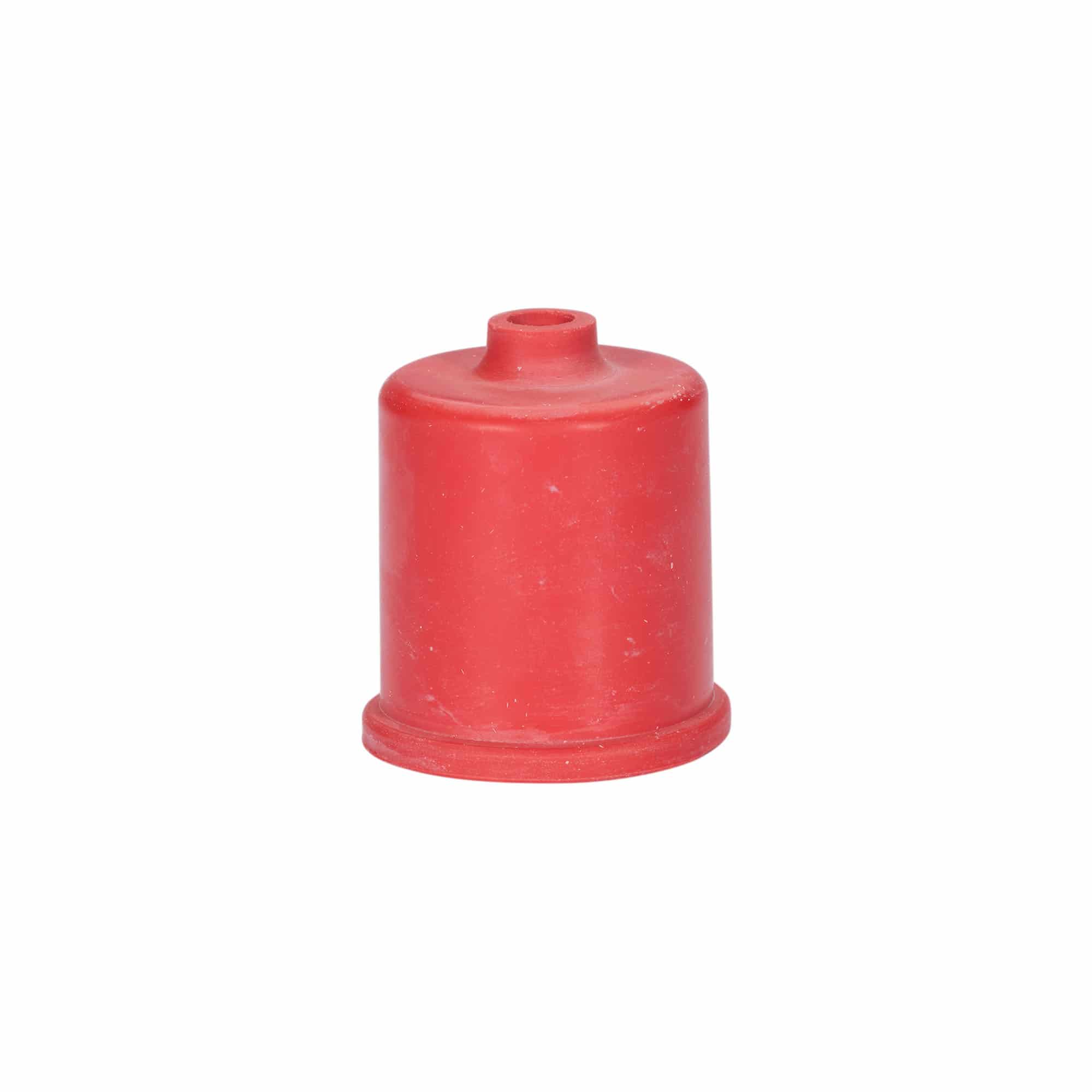 Tapón de fermentación tipo 3, goma, rojo Tapón de fermentación tipo 3, goma, rojo
