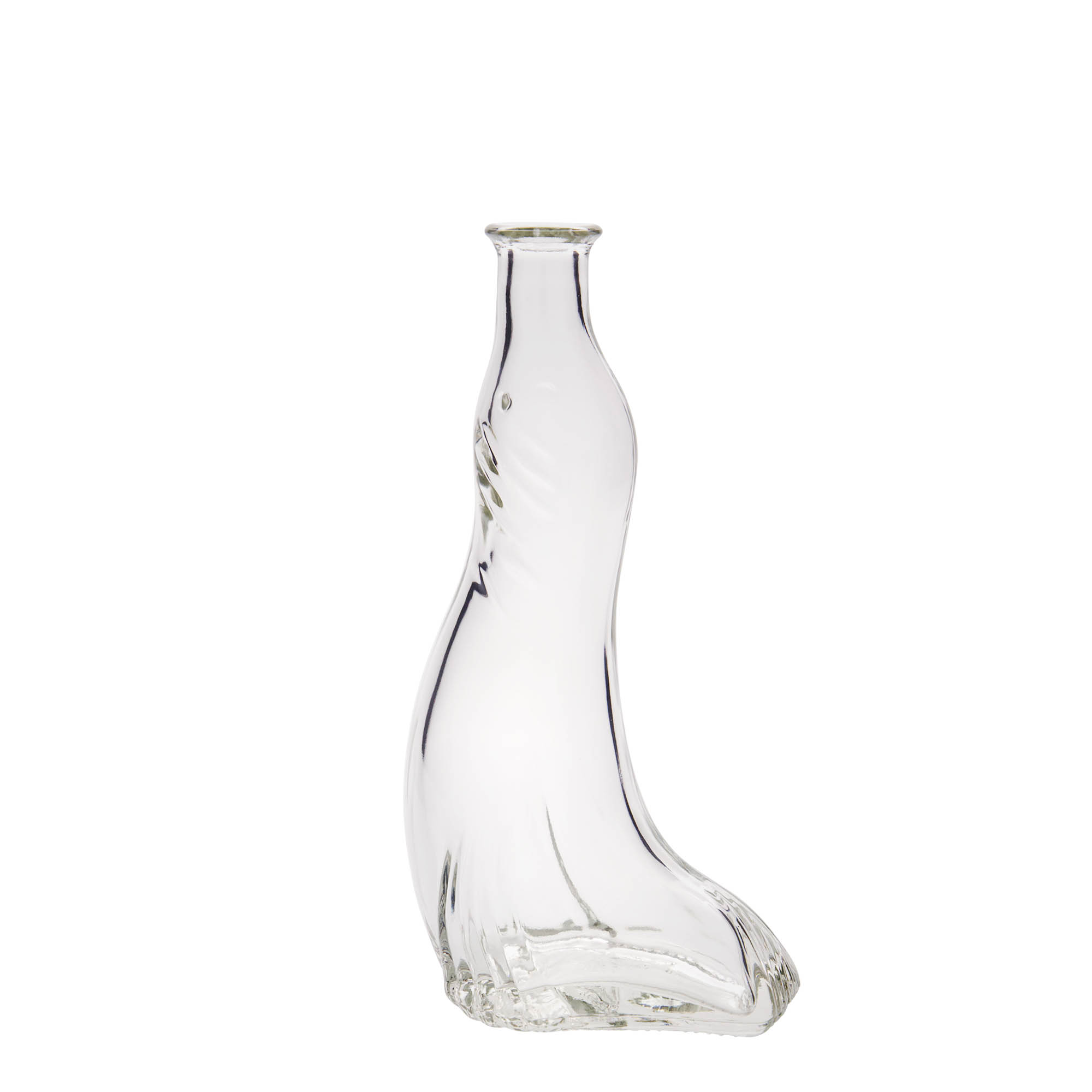 Botella de vidrio de 200 ml 'Foca', boca: corcho Botella de vidrio de 200 ml 'Foca', boca: corcho