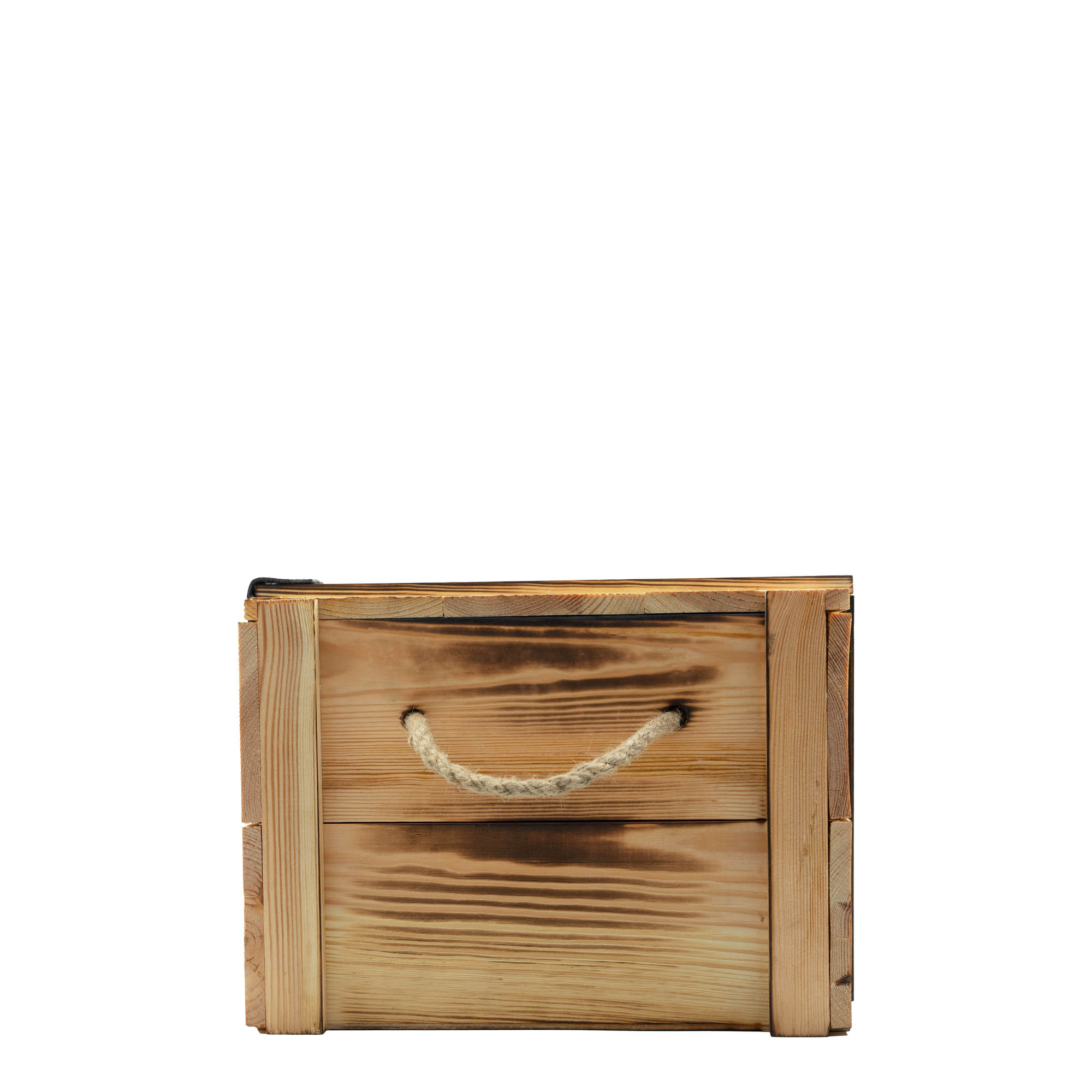 Caja para vino para 6 botellas, rectangular, madera, beige Caja para vino para 6 botellas, rectangular, madera, beige