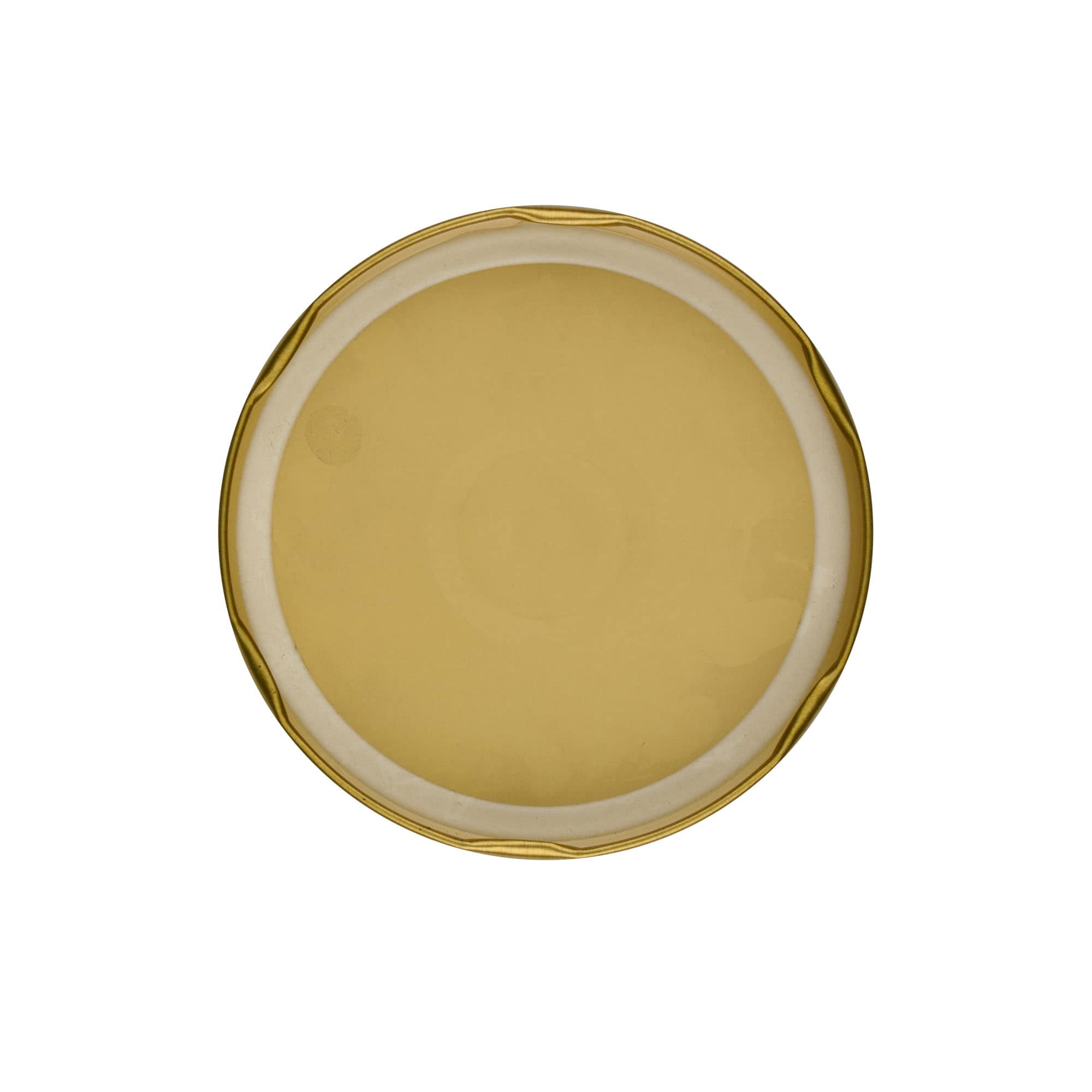 Tapa Twist-Off, hojalata, dorada, para boca: TO 100 Tapa Twist-Off, hojalata, dorada, para boca: TO 100