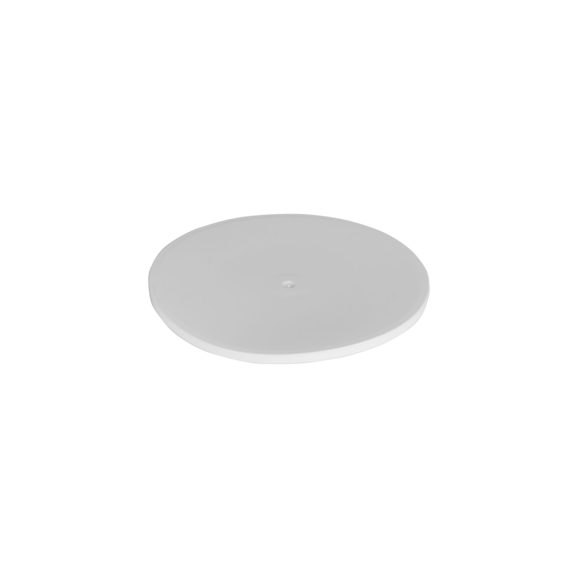 Disco de cobertura para 200 ml 'Bianca', plástico PP, blanco
