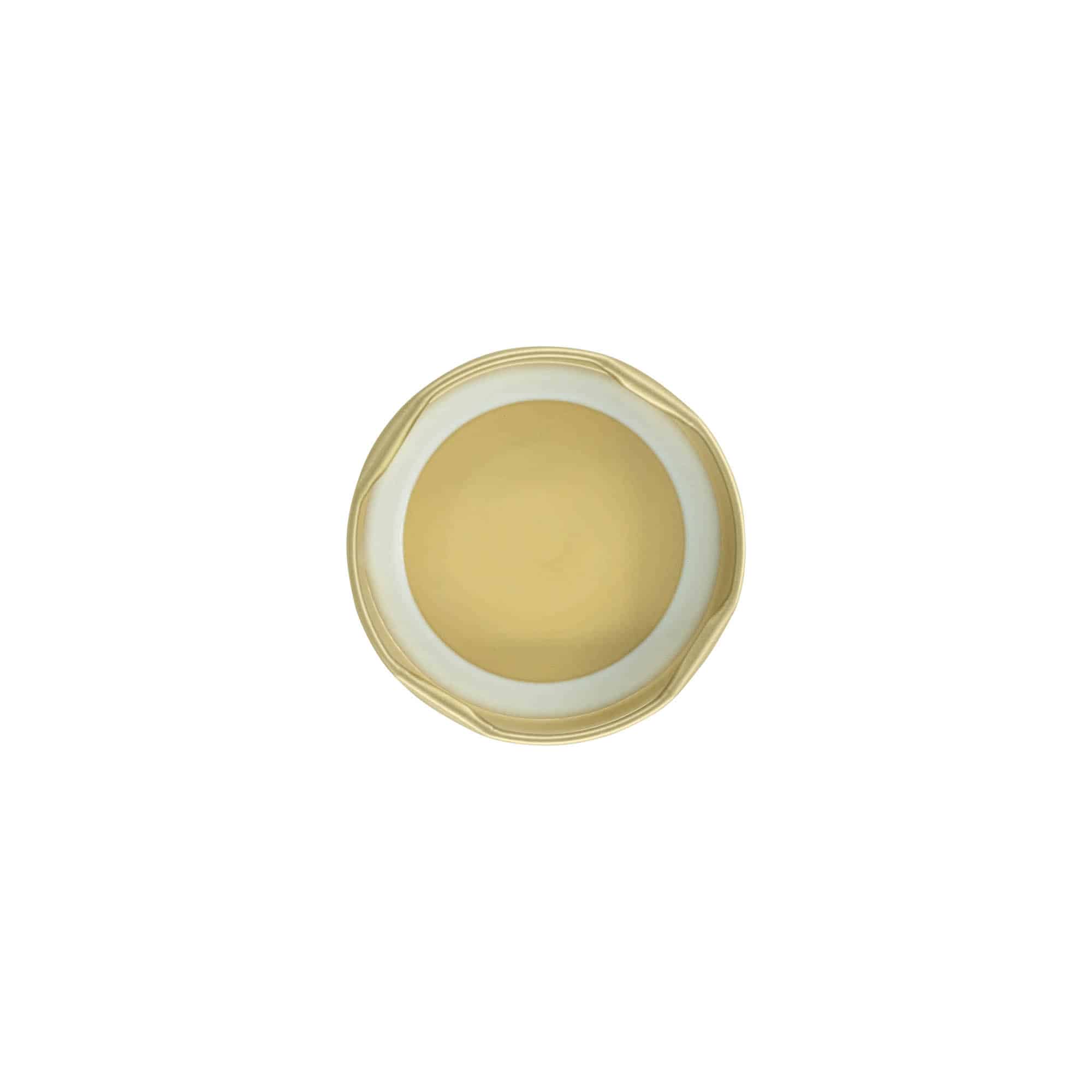 Tapa Twist-Off, hojalata, dorado, para boca: TO 53
