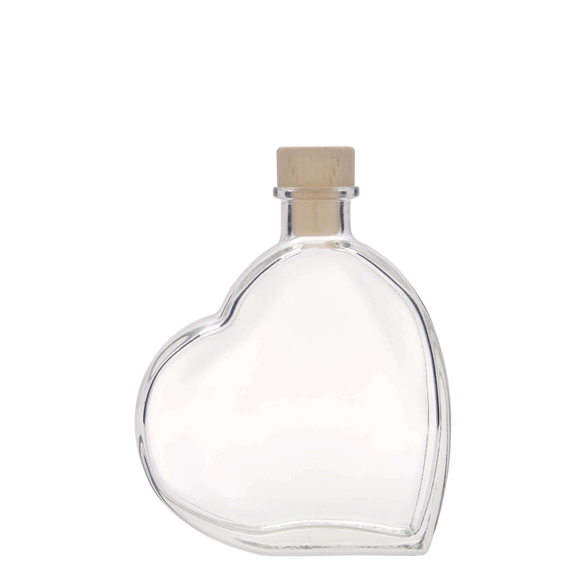 Botella de vidrio 'Passion' de 200 ml, boca: corcho