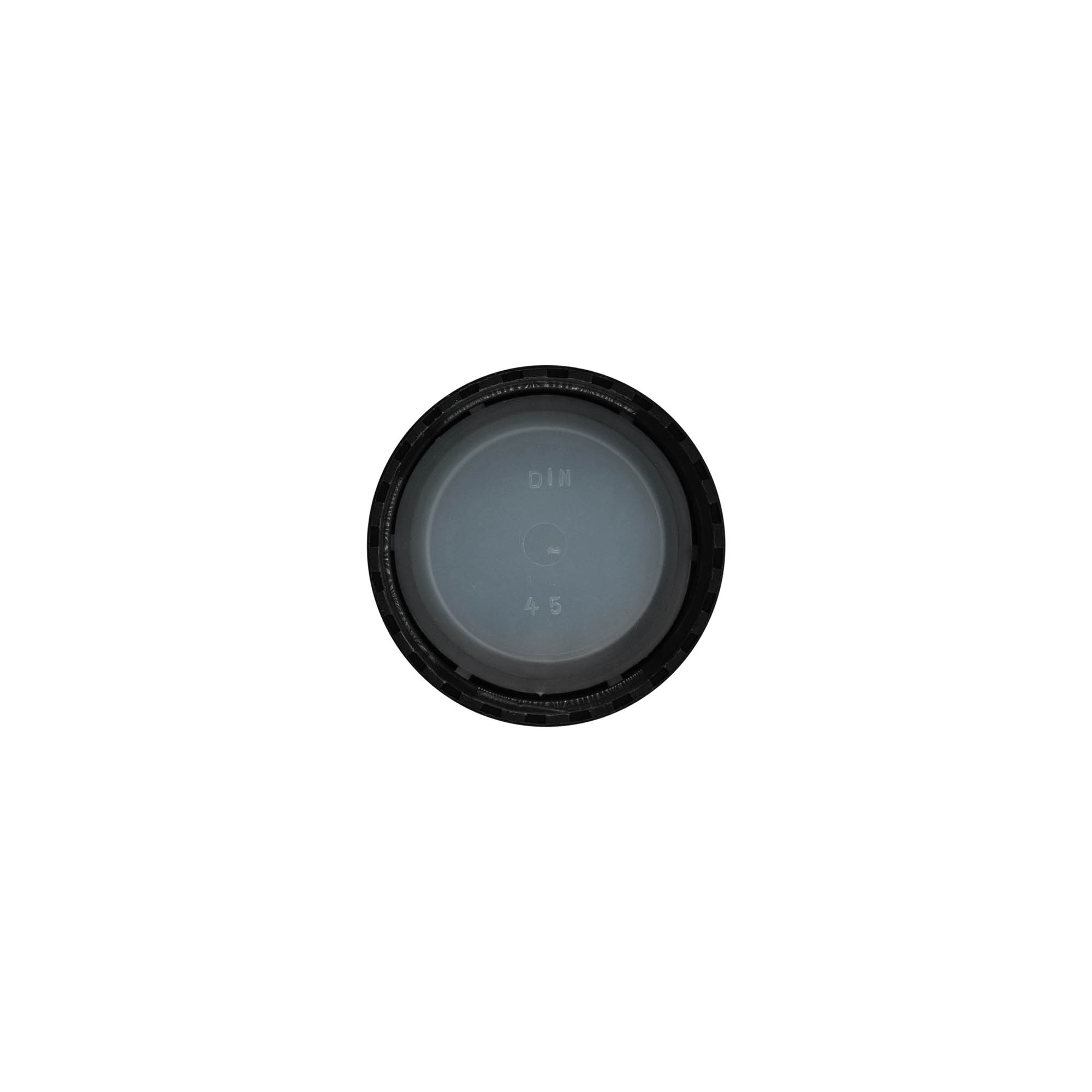 Tapa roscada, plástico PP, negro, para boca: DIN 45 Tapa roscada, plástico PP, negro, para boca: DIN 45
