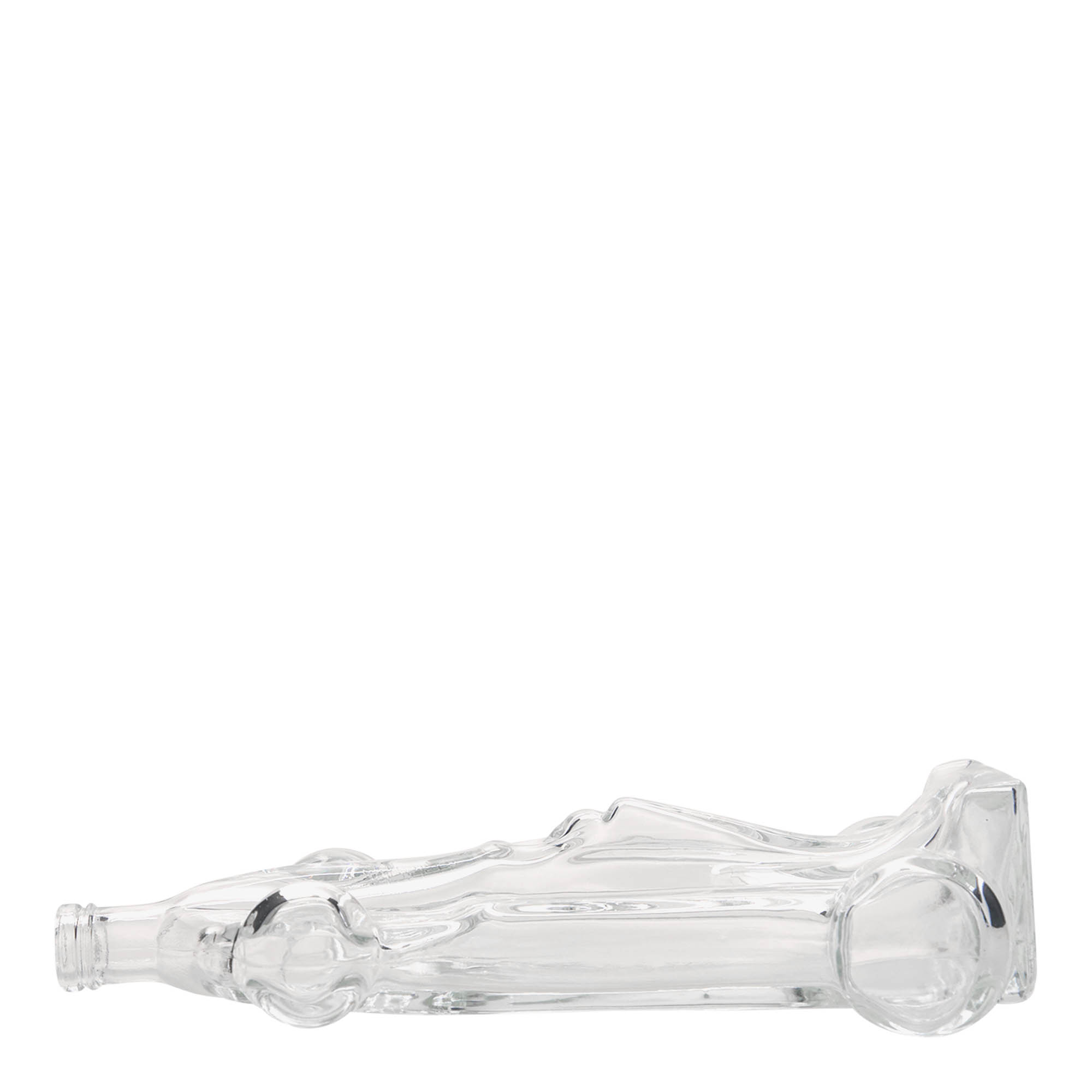 Botella de vidrio de 200 ml 'Coche de carreras', boca: corcho