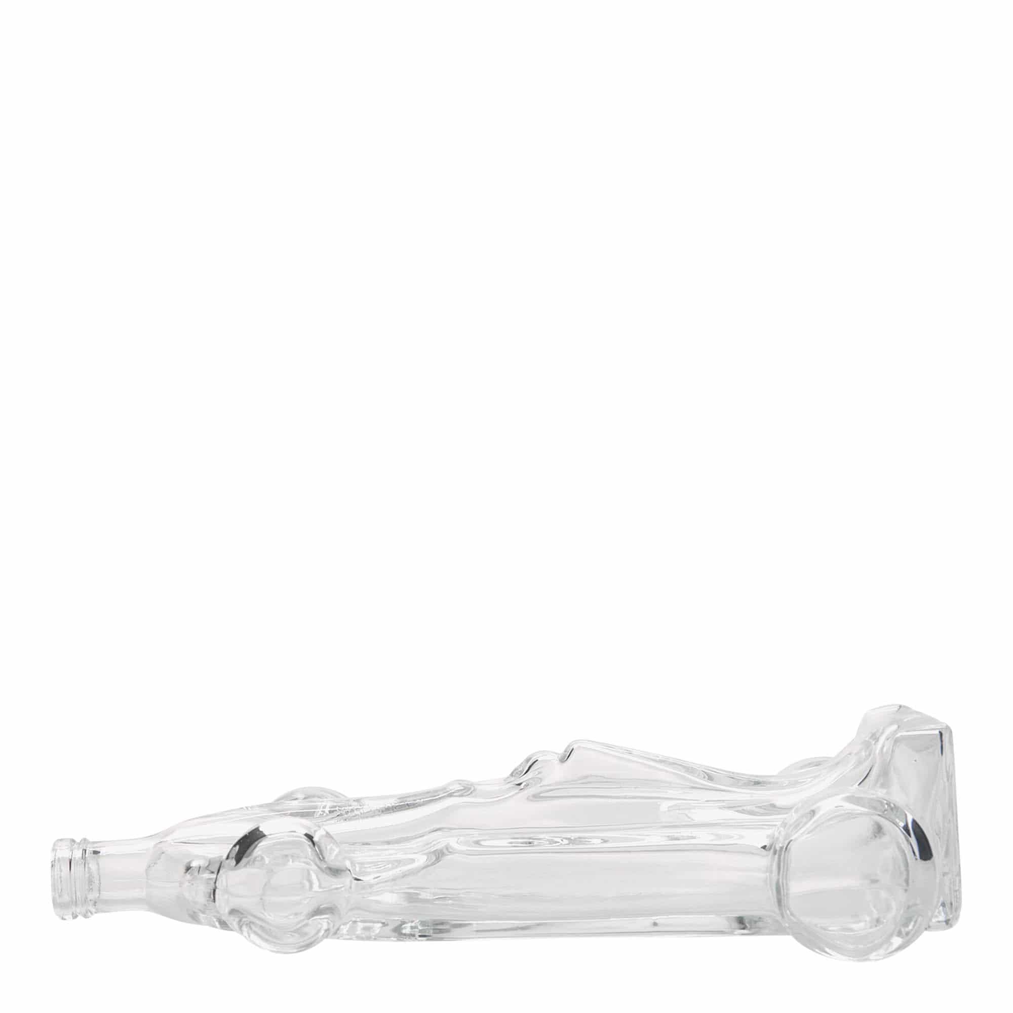 Botella de vidrio de 200 ml 'Coche de carreras', boca: corcho