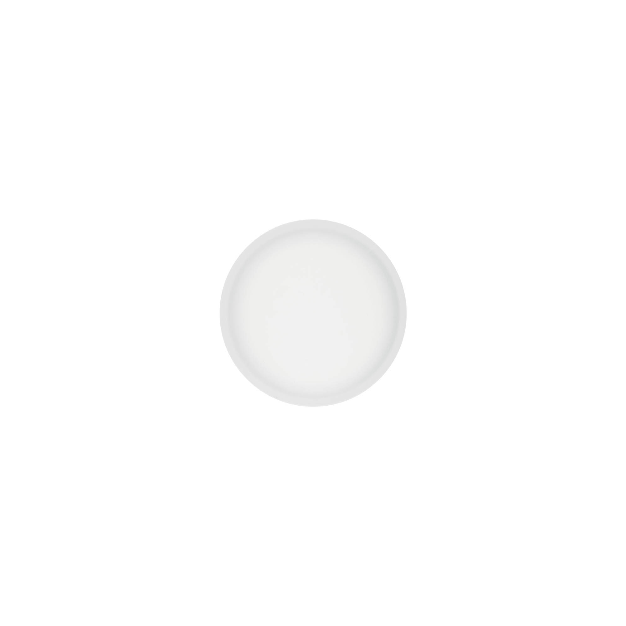 Tapón de rosca 'Clear/Platin Edition', plástico de PP, blanco, para boca: 45/2P