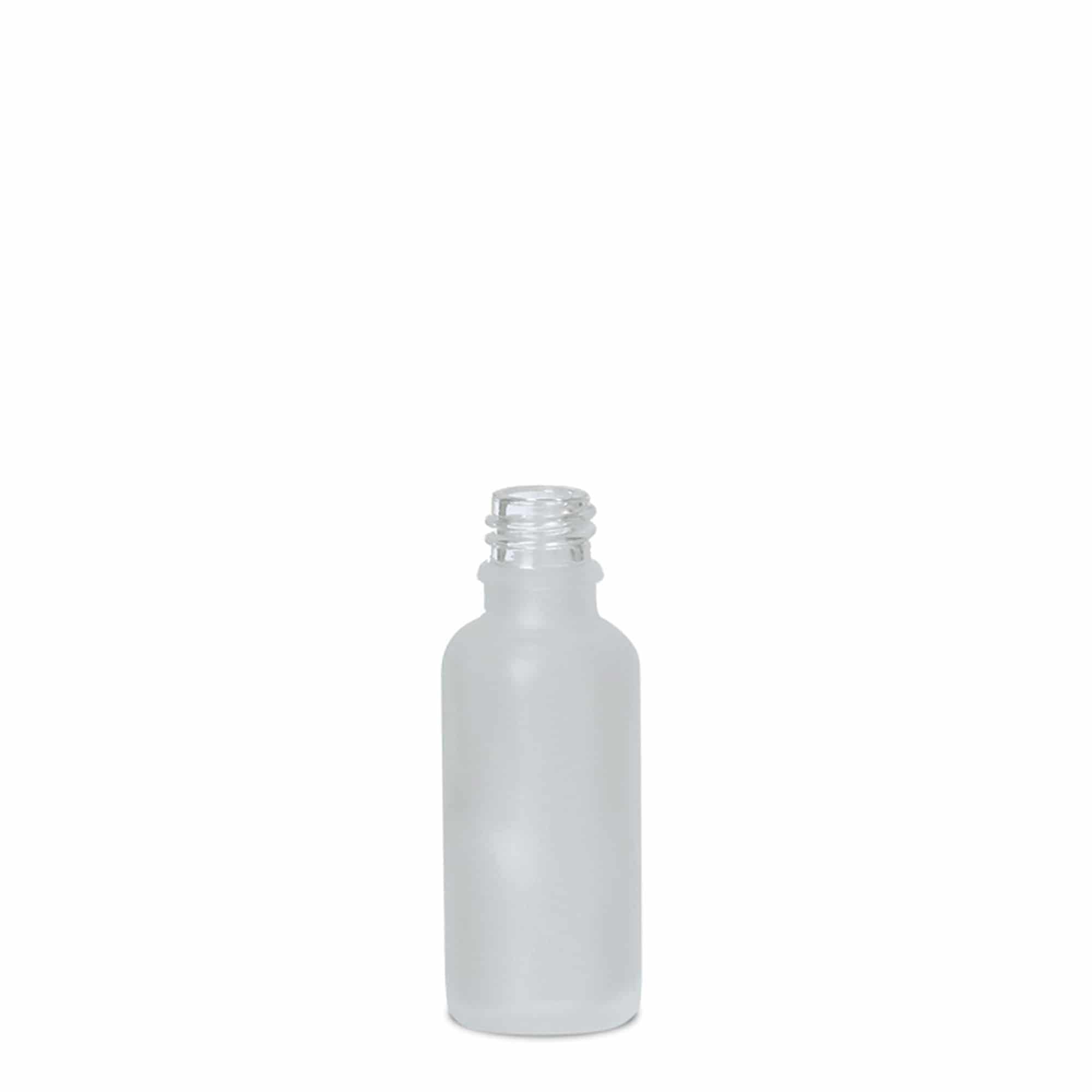 30 ml frasco medicinal, vidrio, esmerilado, boca: DIN 18