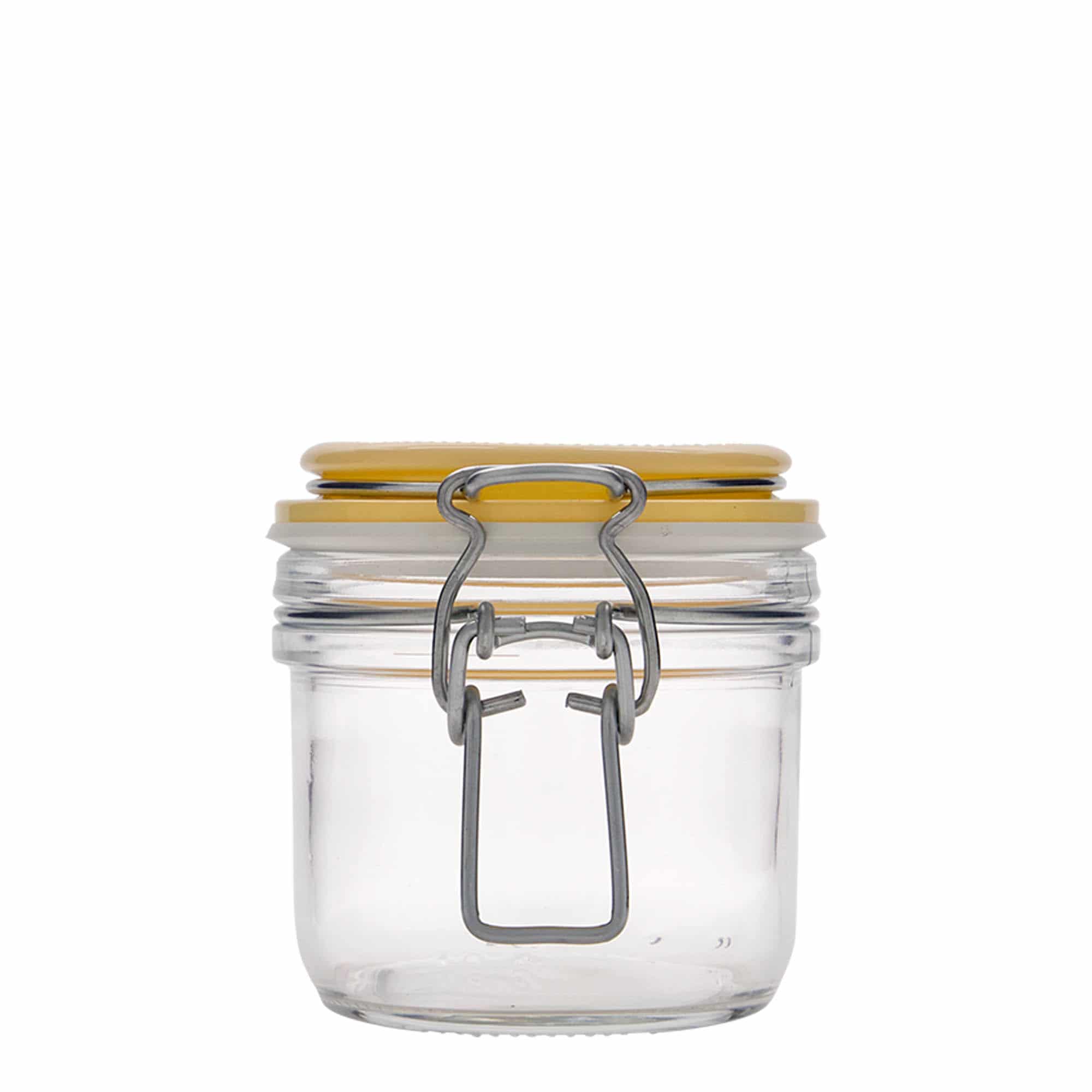 Tarro hermético 'Fido' de 200 ml, amarillo, boca: cierre mecánico Tarro hermético 'Fido' de 200 ml, amarillo, boca: cierre mecánico
