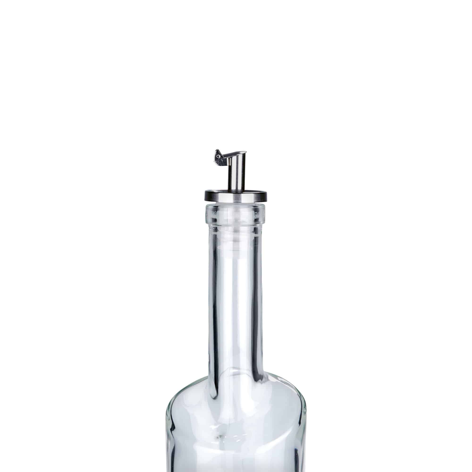 Vertedor Inox para vinagre, acero inoxidable, plateado