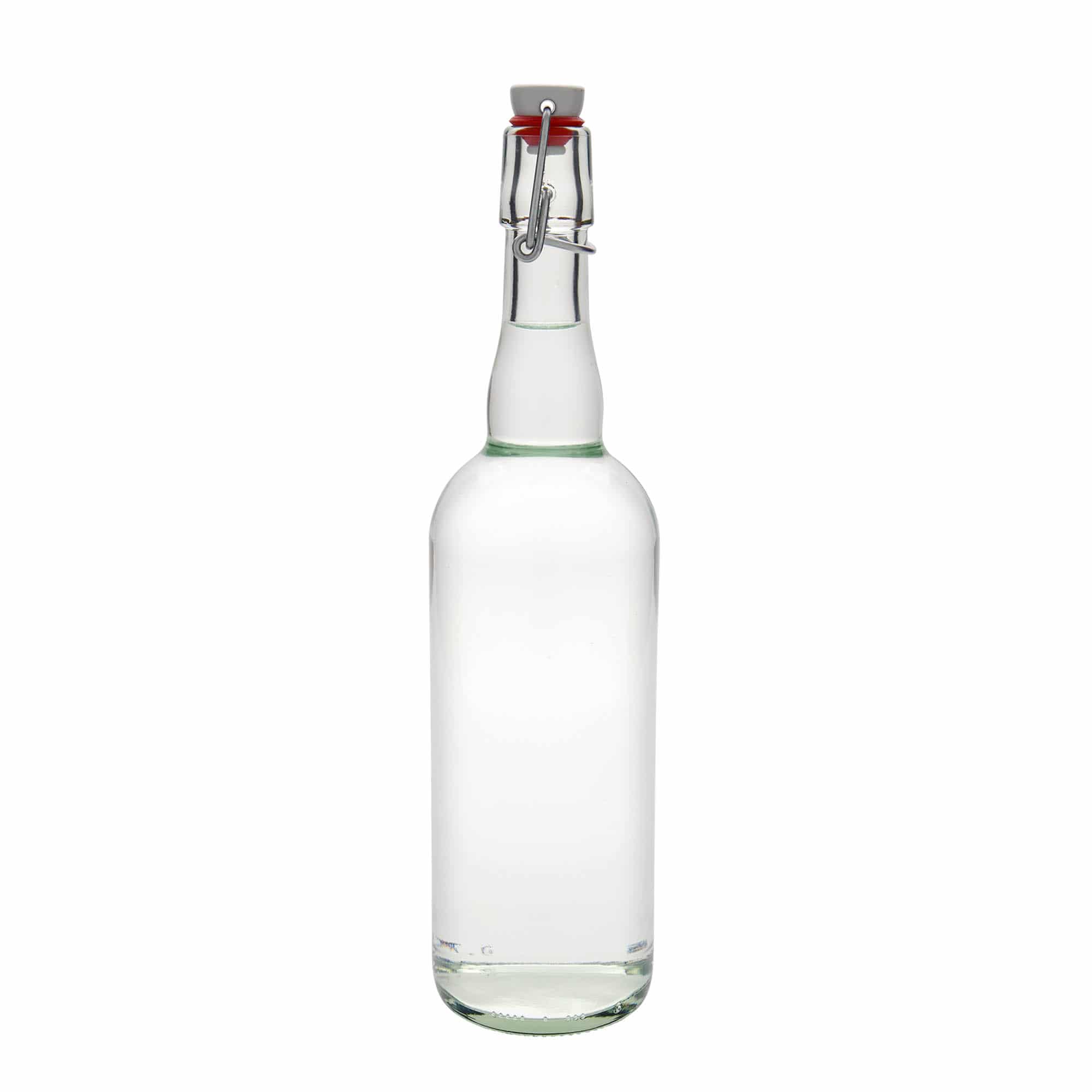 Botella de cerveza belga de 750 ml, vidrio, boca: tapón mecánico