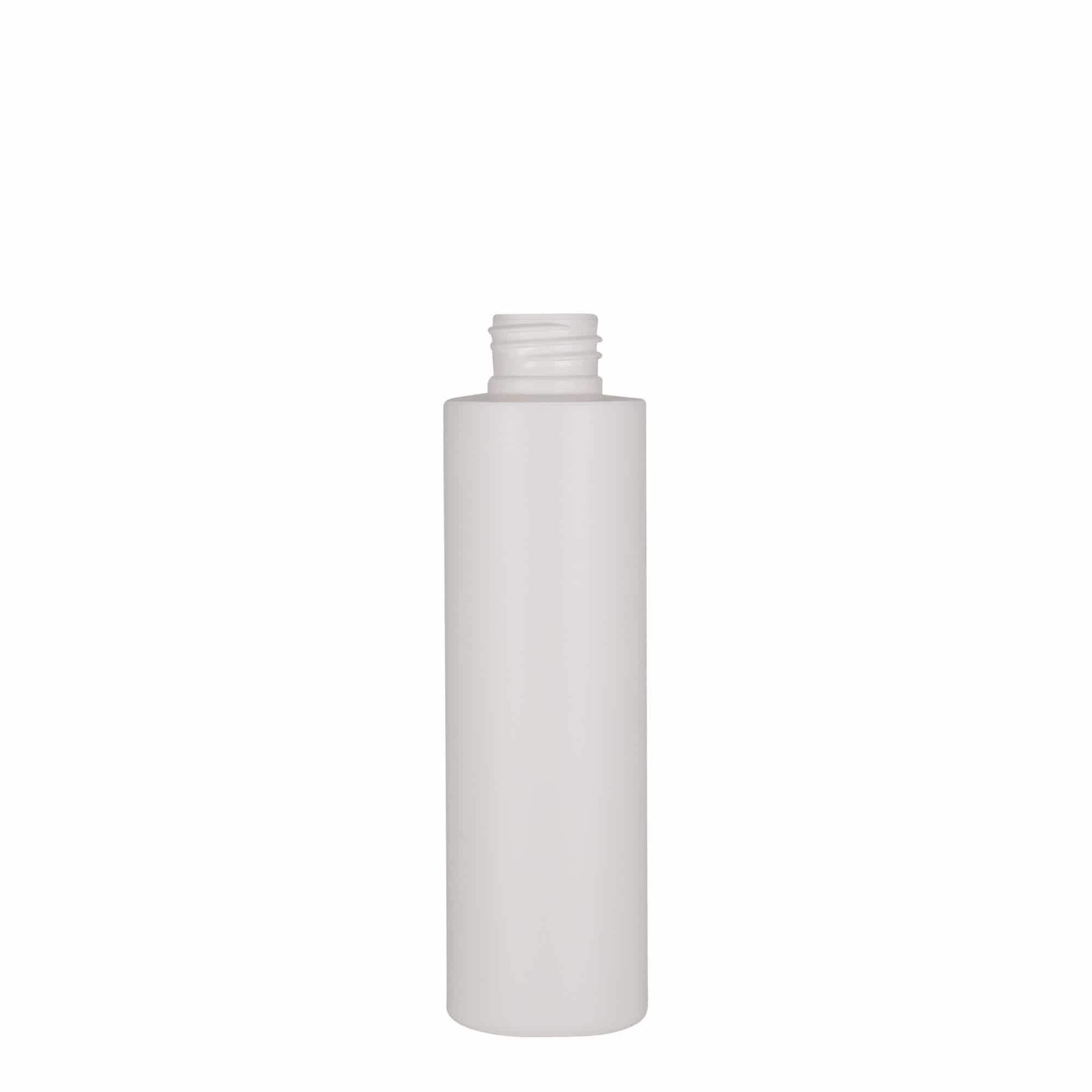 Botella de plástico 'Pipe' de 150 ml, HDPE, blanco, boca: GPI 24/410 Botella de plástico 'Pipe' de 150 ml, HDPE, blanco, boca: GPI 24/410