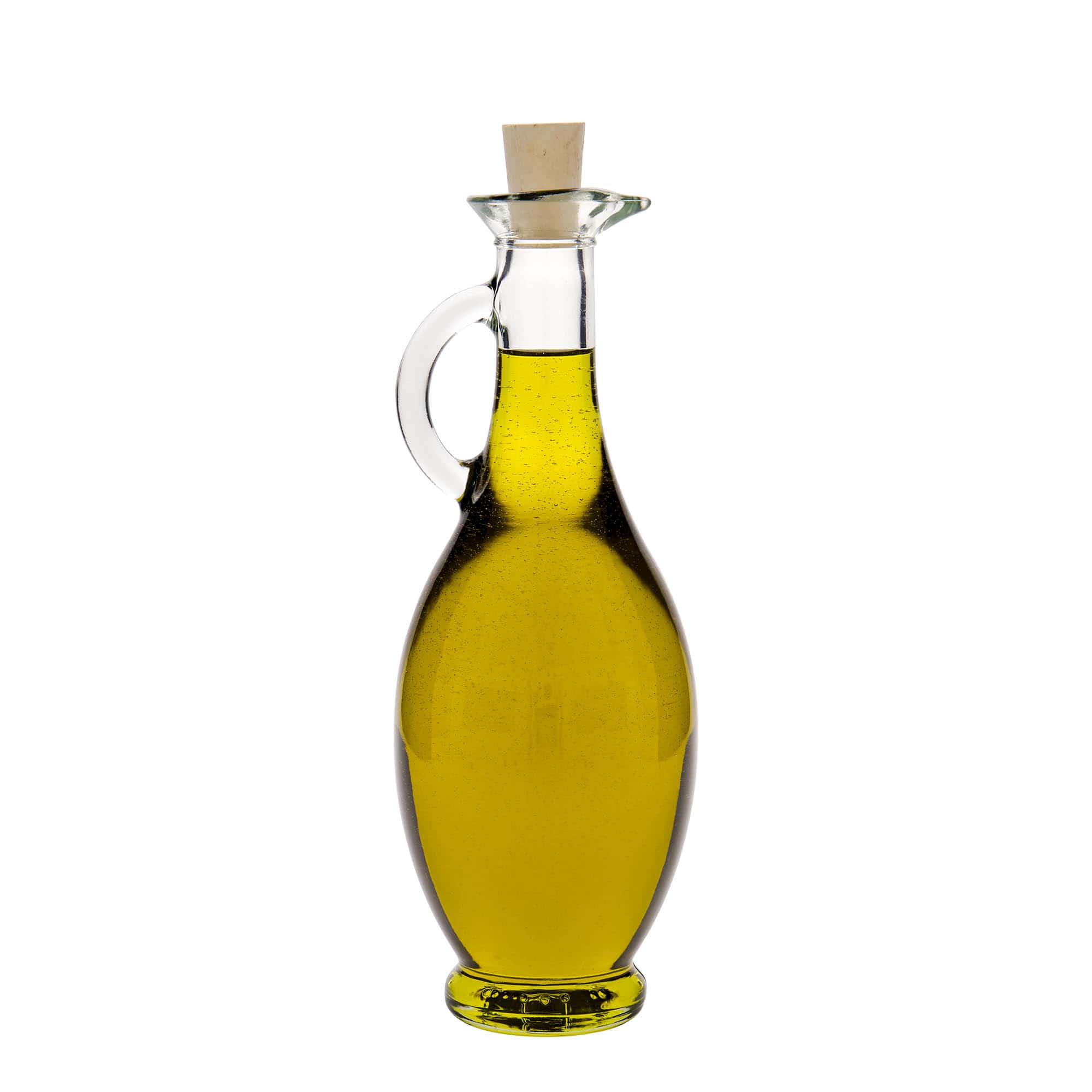 Botella de vinagre/aceite de 500 ml 'Egizia', boca: corcho