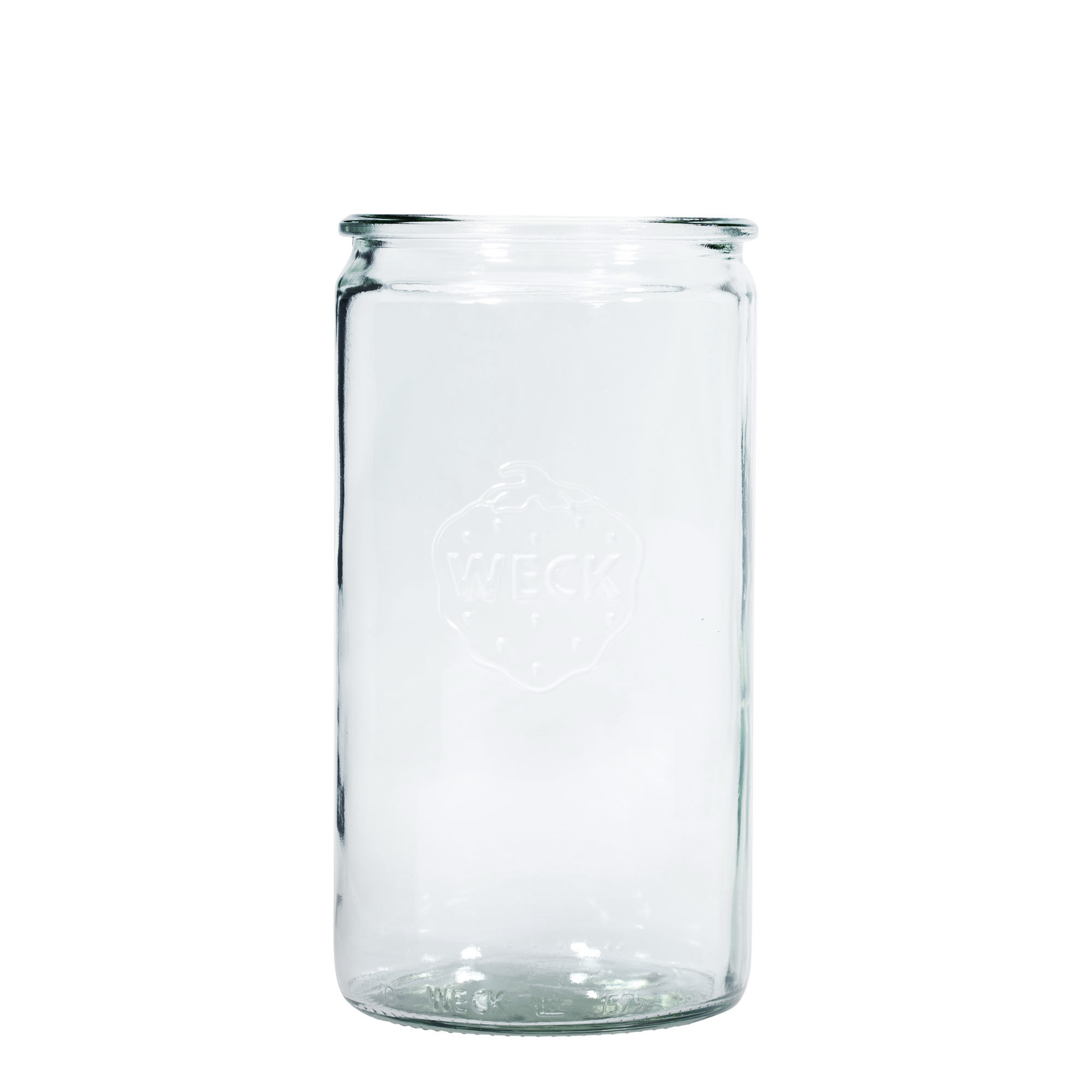 1.575 ml tarro cilíndrico WECK, boca: borde redondo 1.575 ml tarro cilíndrico WECK, boca: borde redondo