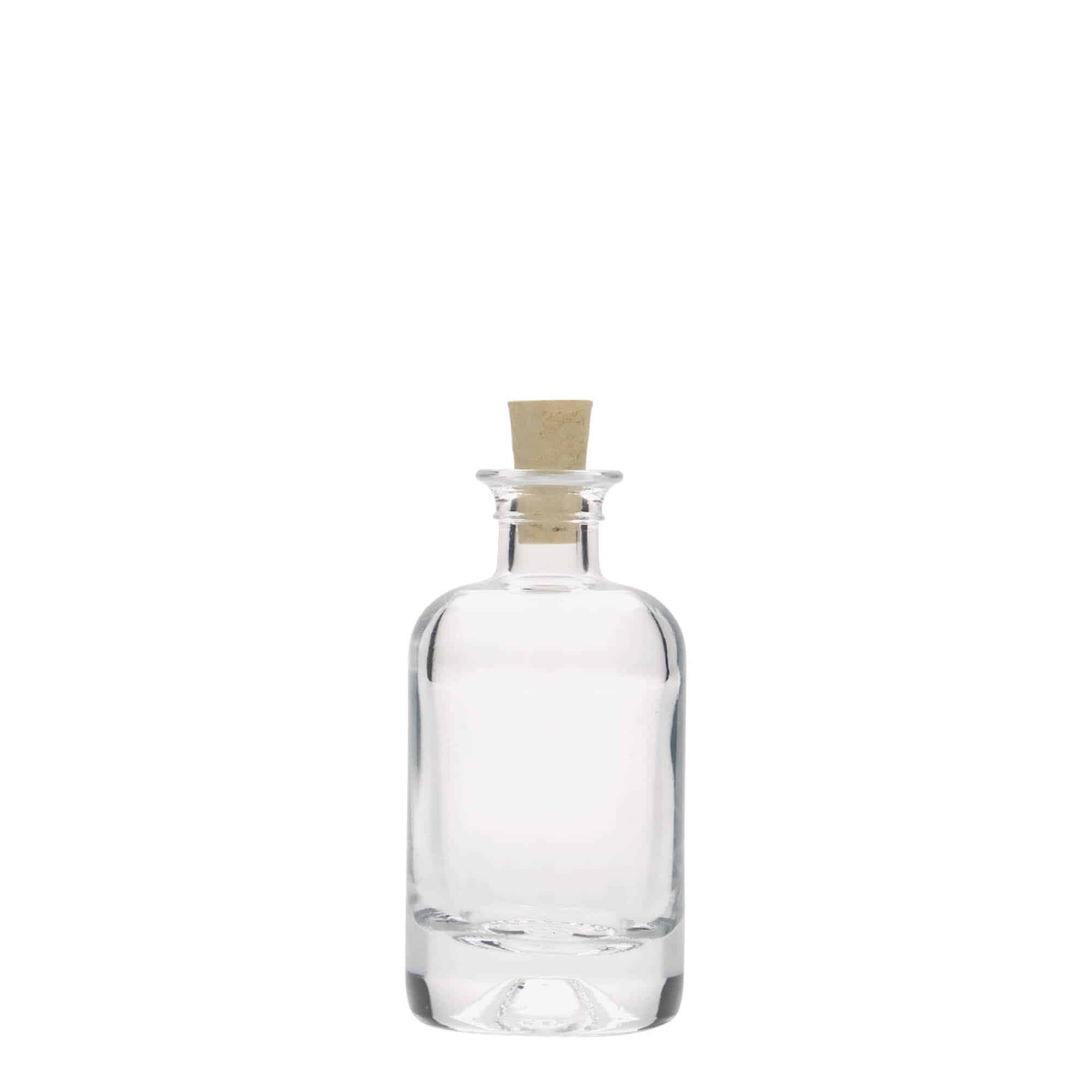 Botella de vidrio de farmacia de 40 ml, boca: corcho