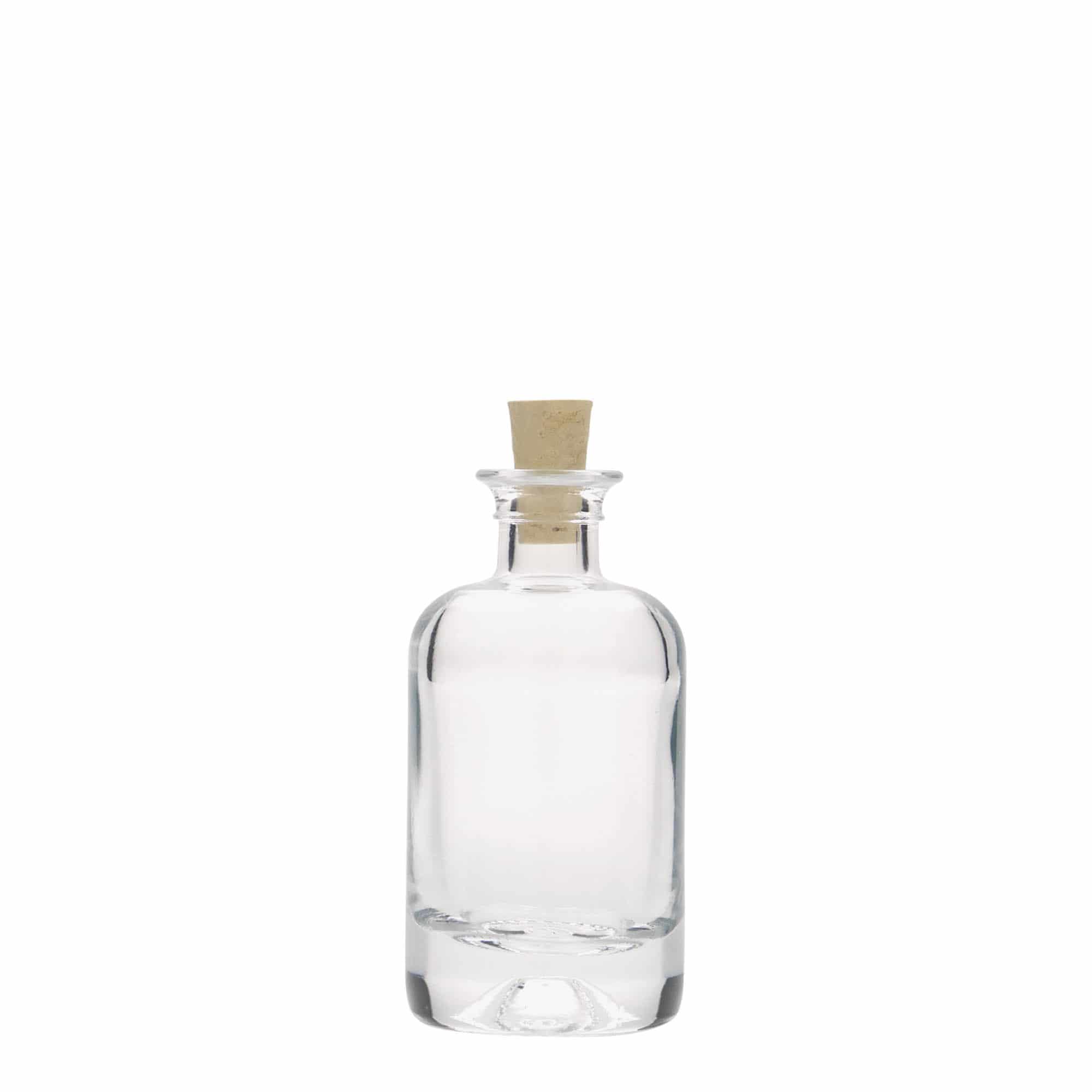 Frasco de vidrio de 40 ml para farmacéutico, boca: corcho