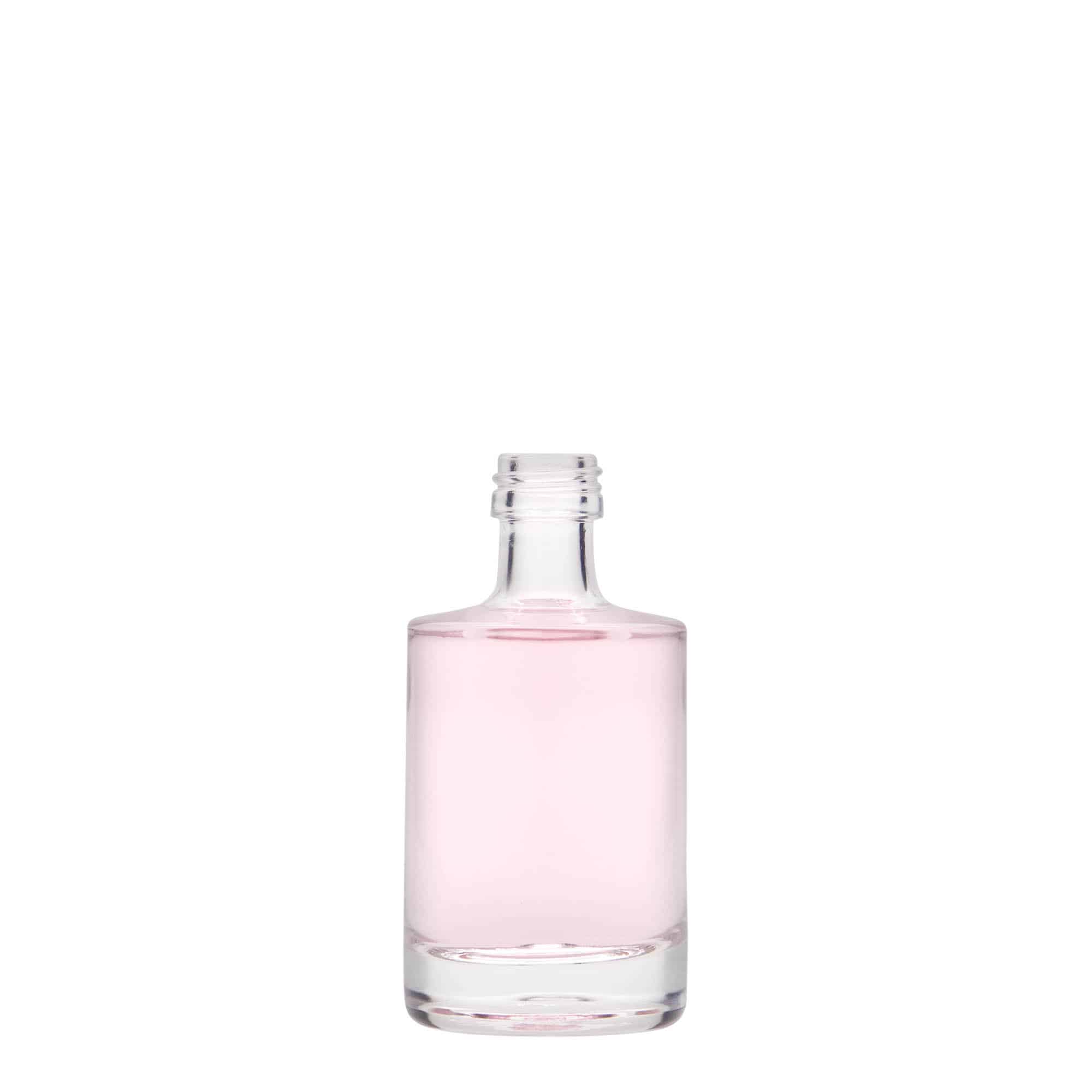 Botella de vidrio de 50 ml 'Aventura', boca: PP 18