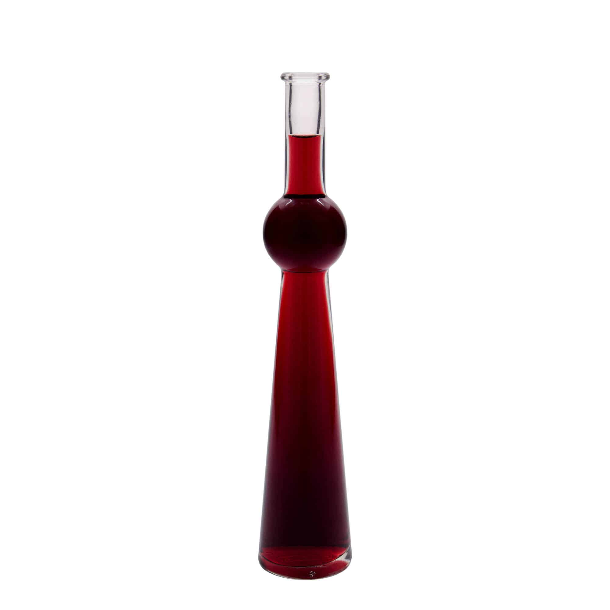 Botella de vidrio 'Supernova' de 200 ml, boca: corcho