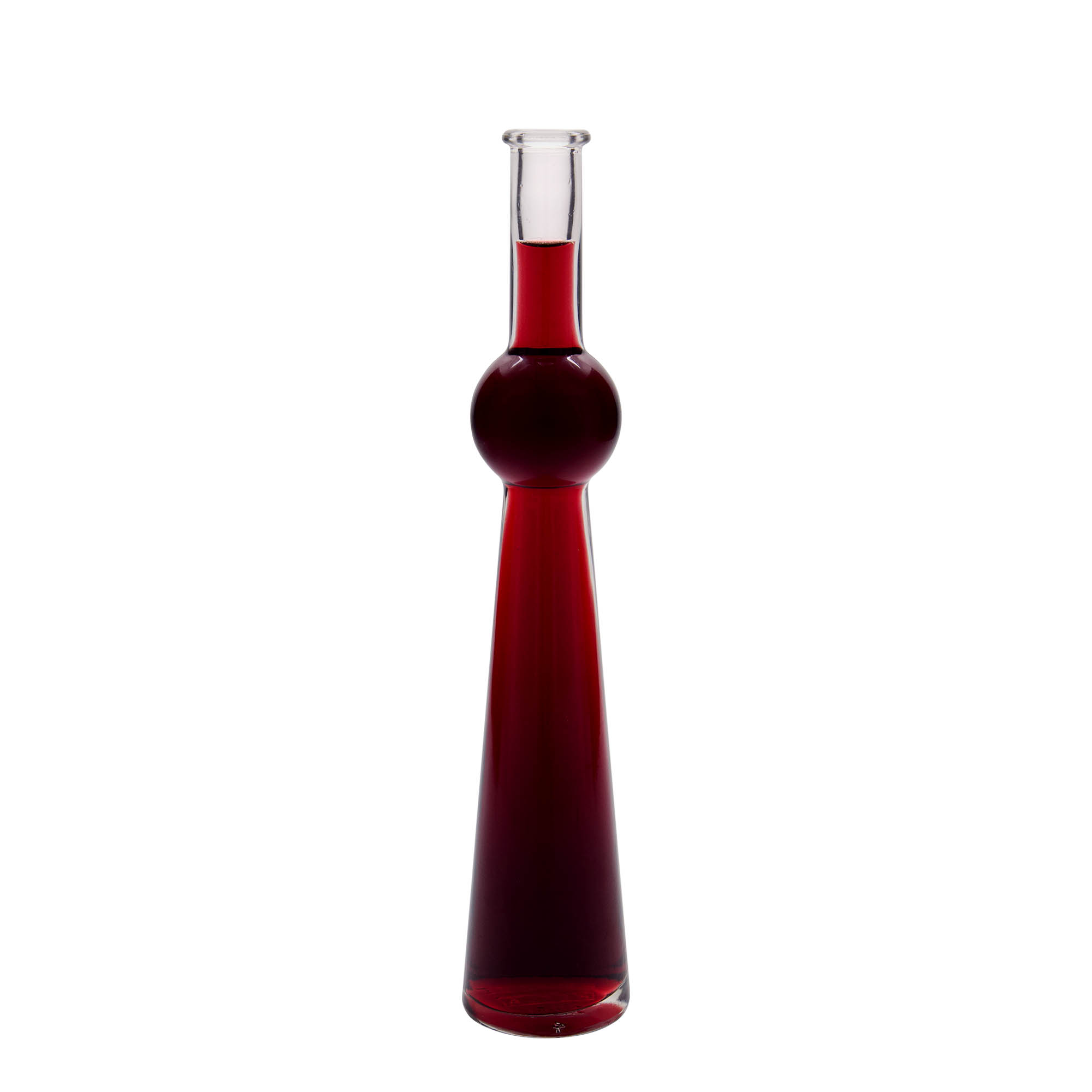 Botella de vidrio de 200 ml 'Supernova', boca: corcho